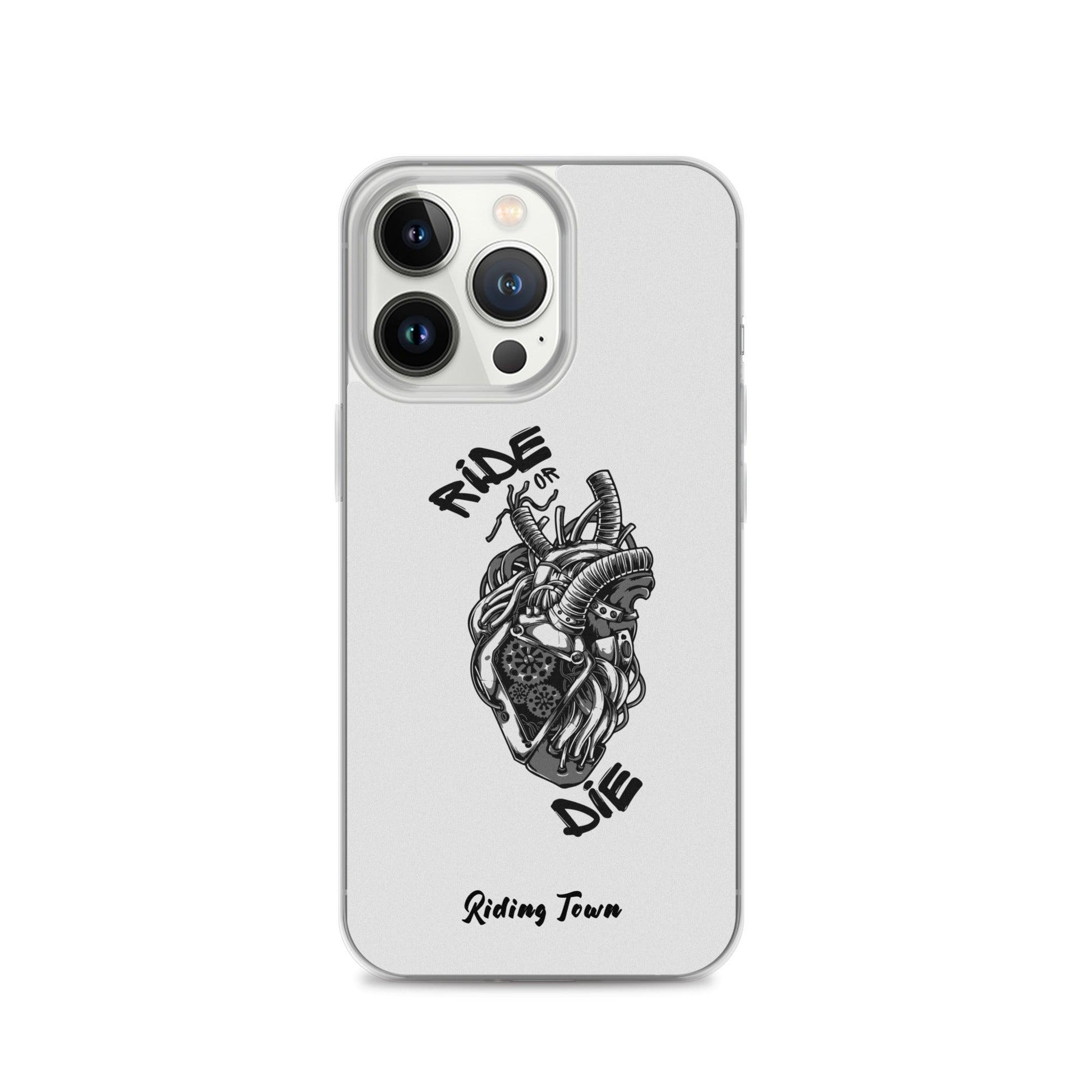 Coque Iphone® - MACHINEHEART - Blanche - Riding Town