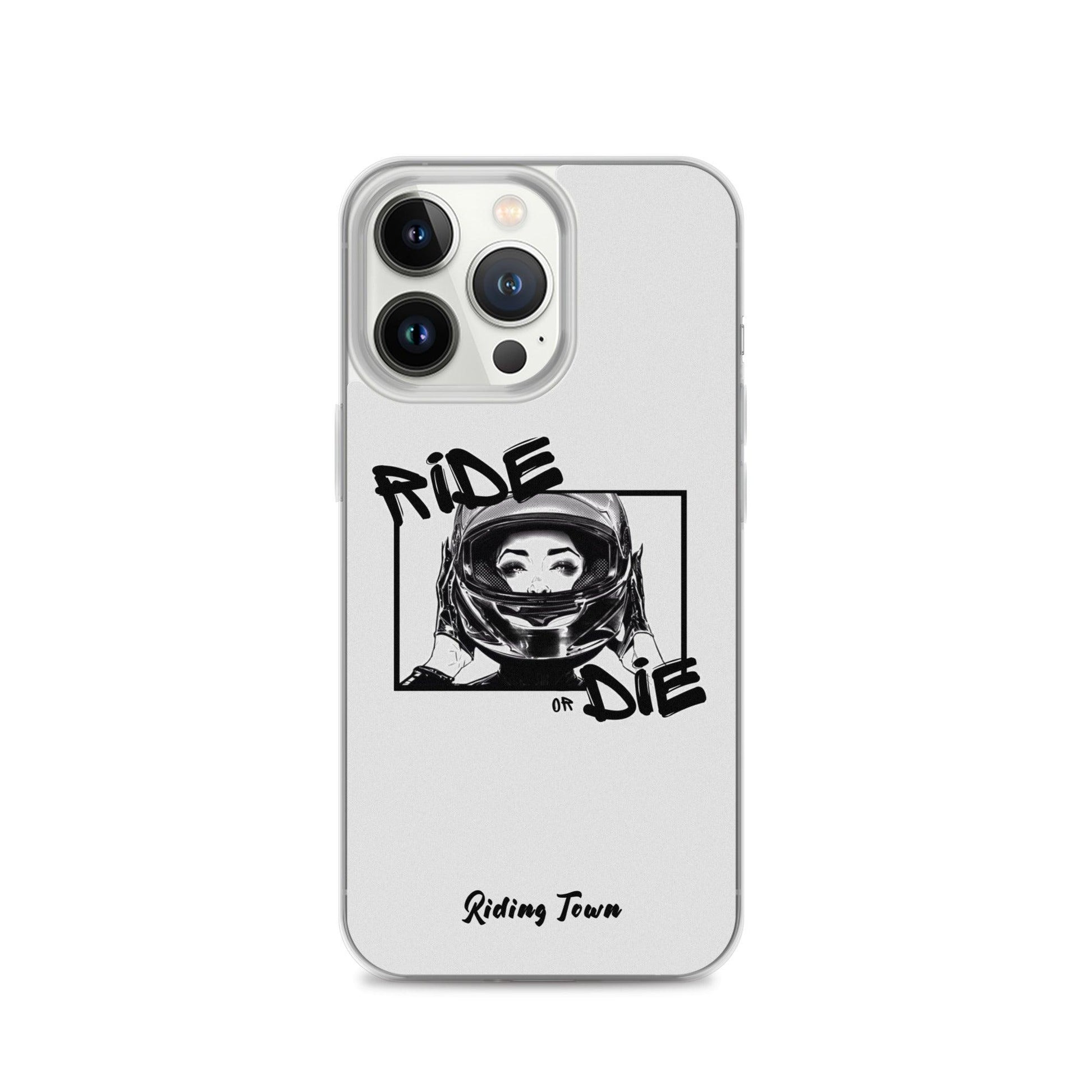 Coque iPhone® - FATALEYES - Blanche - Riding Town