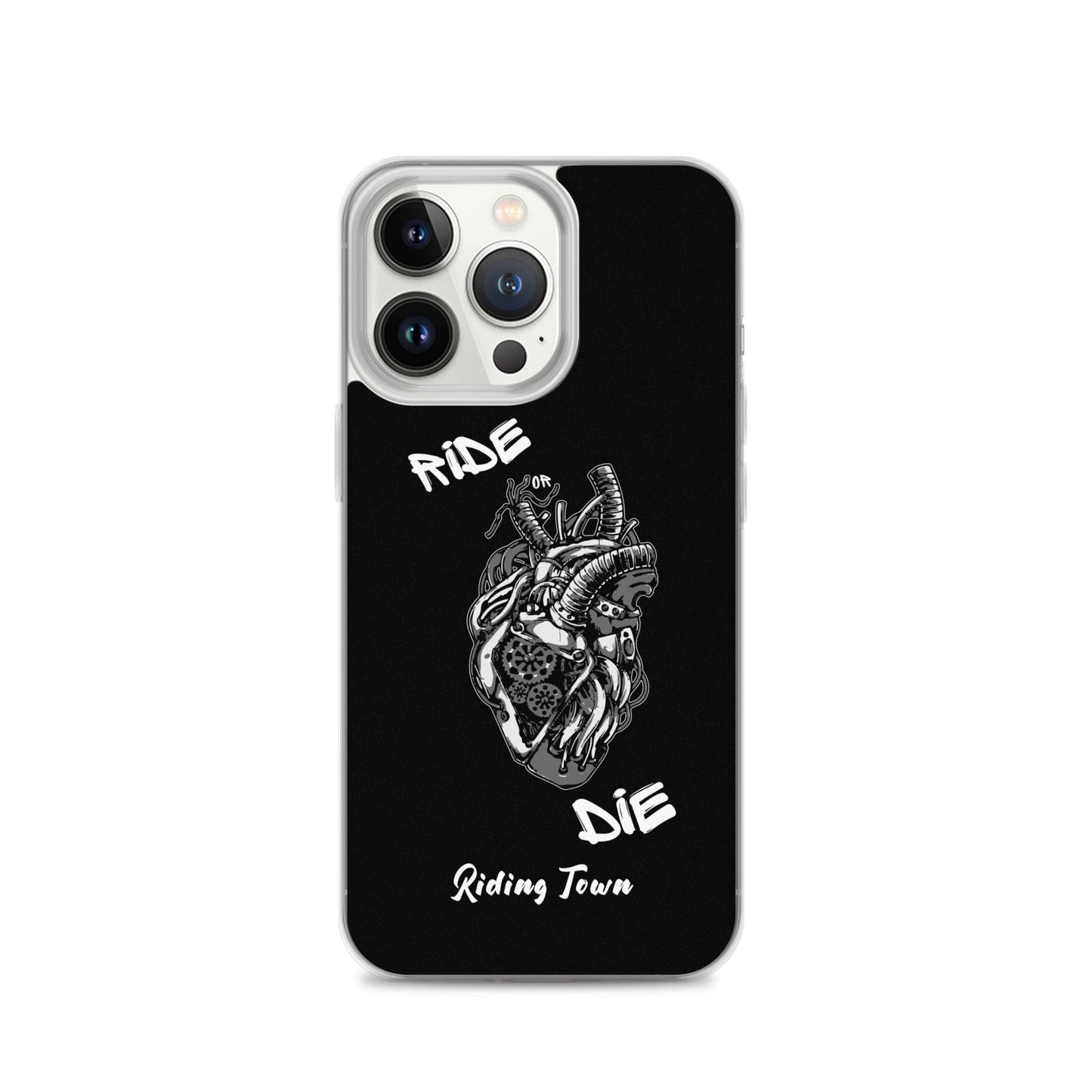 Coque Iphone® - MACHINEHEART - Noire - Riding Town