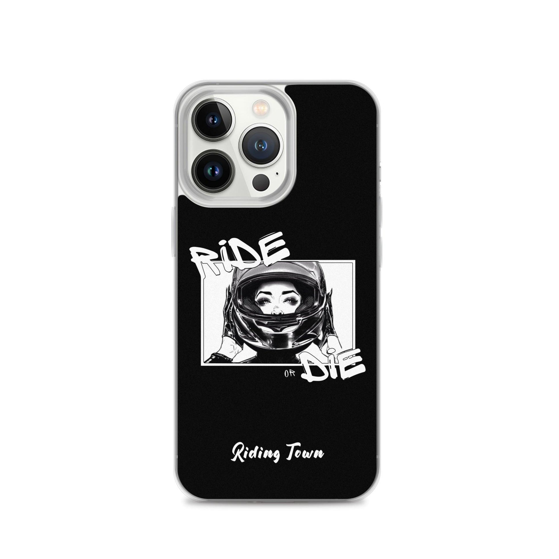 Coque iPhone® - FATALEYES - Noire - Riding Town