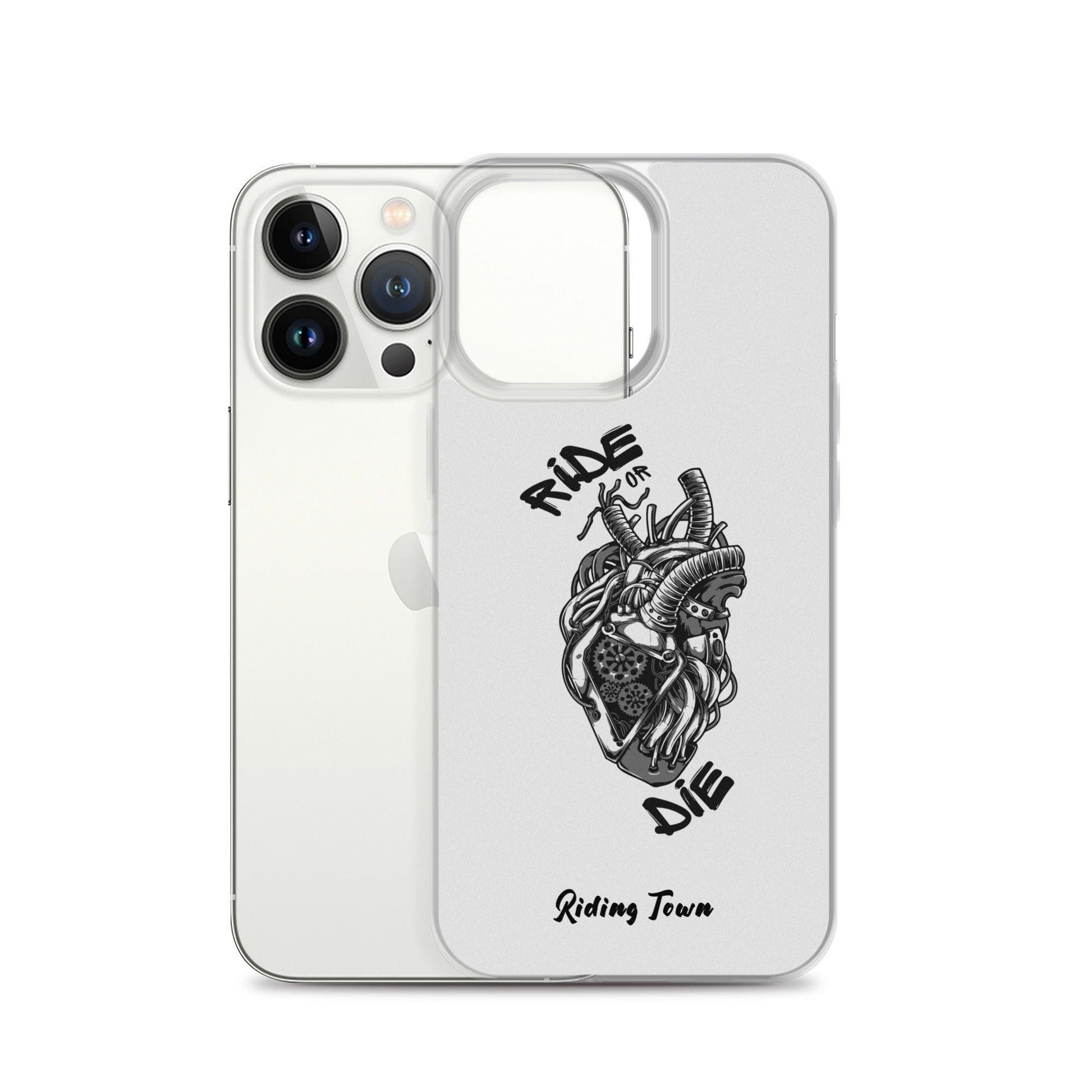 Coque Iphone® - MACHINEHEART - Blanche - Riding Town