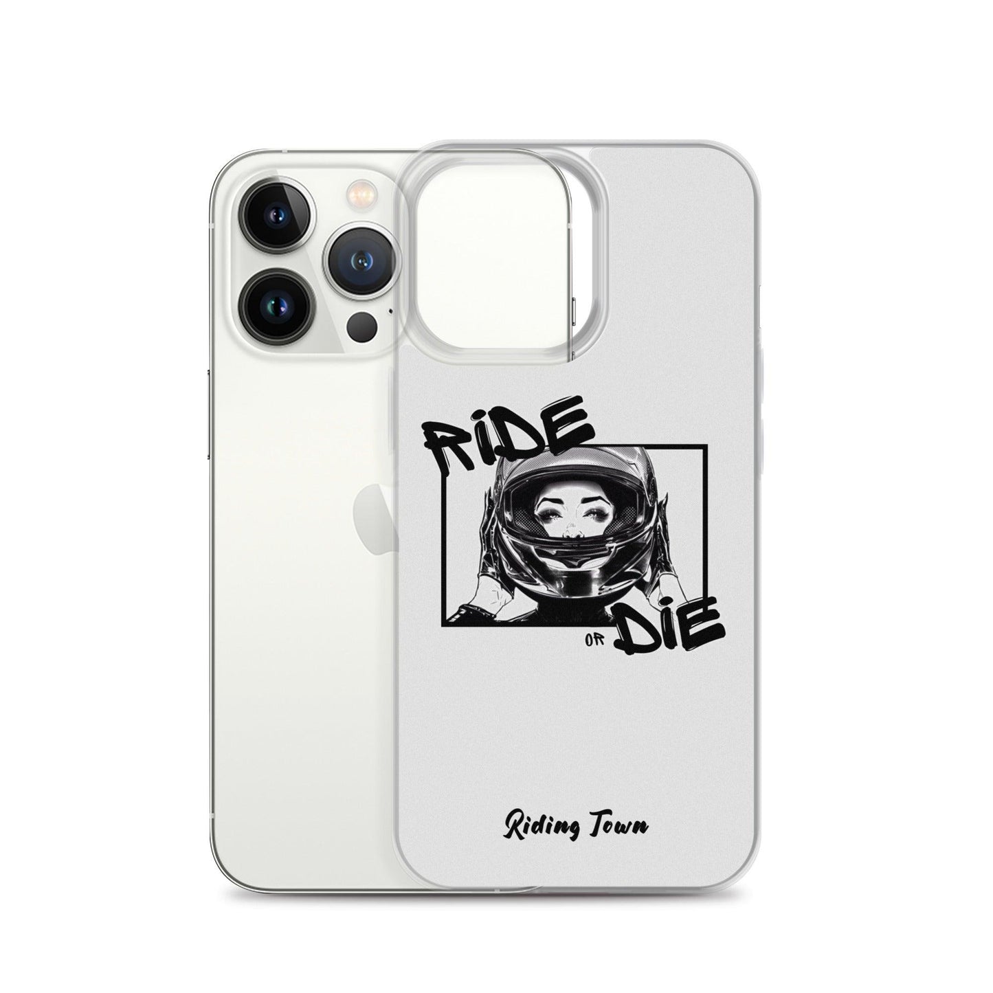 Coque iPhone® - FATALEYES - Blanche - Riding Town