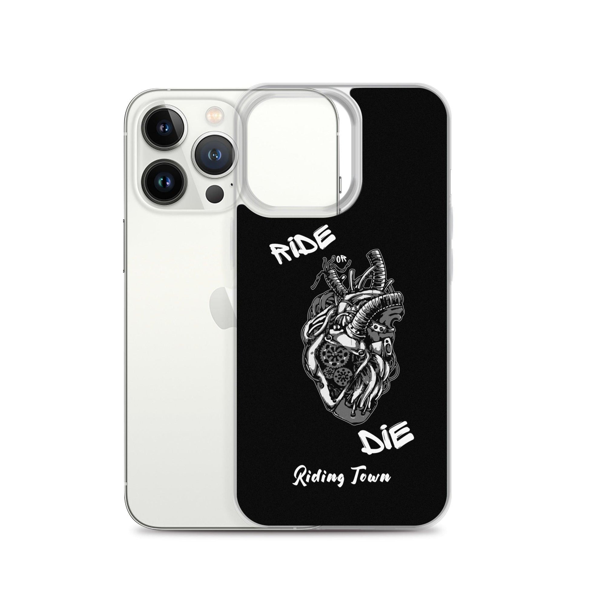 Coque Iphone® - MACHINEHEART - Noire - Riding Town