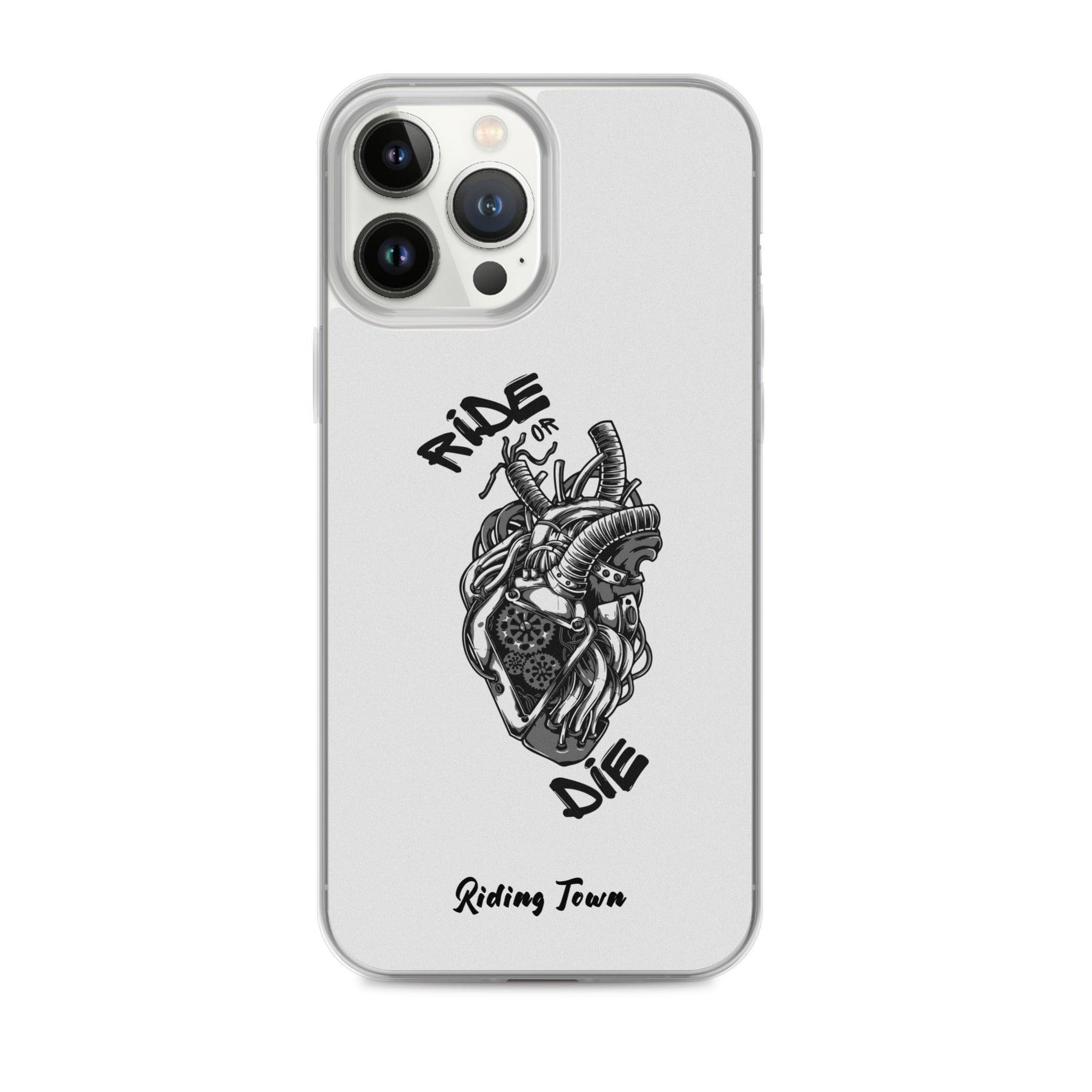 Coque Iphone® - MACHINEHEART - Blanche - Riding Town