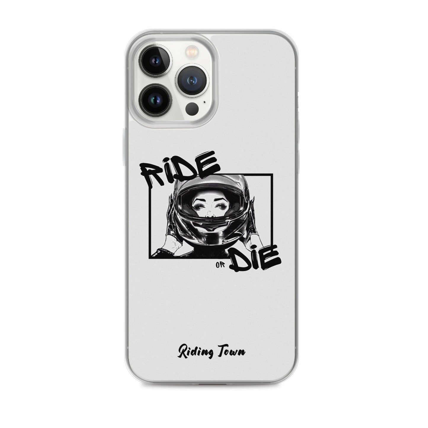 Coque iPhone® - FATALEYES - Blanche - Riding Town