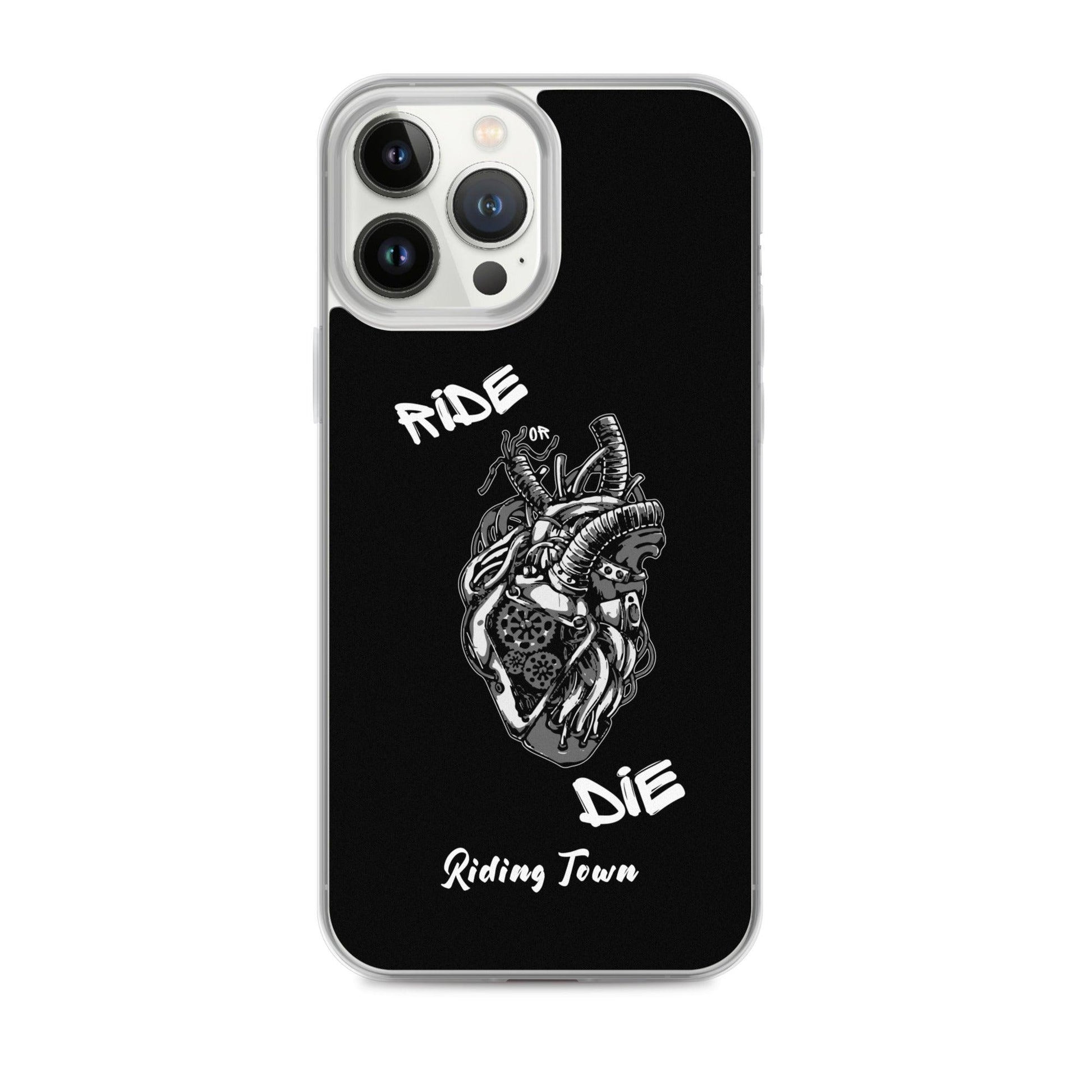 Coque Iphone® - MACHINEHEART - Noire - Riding Town