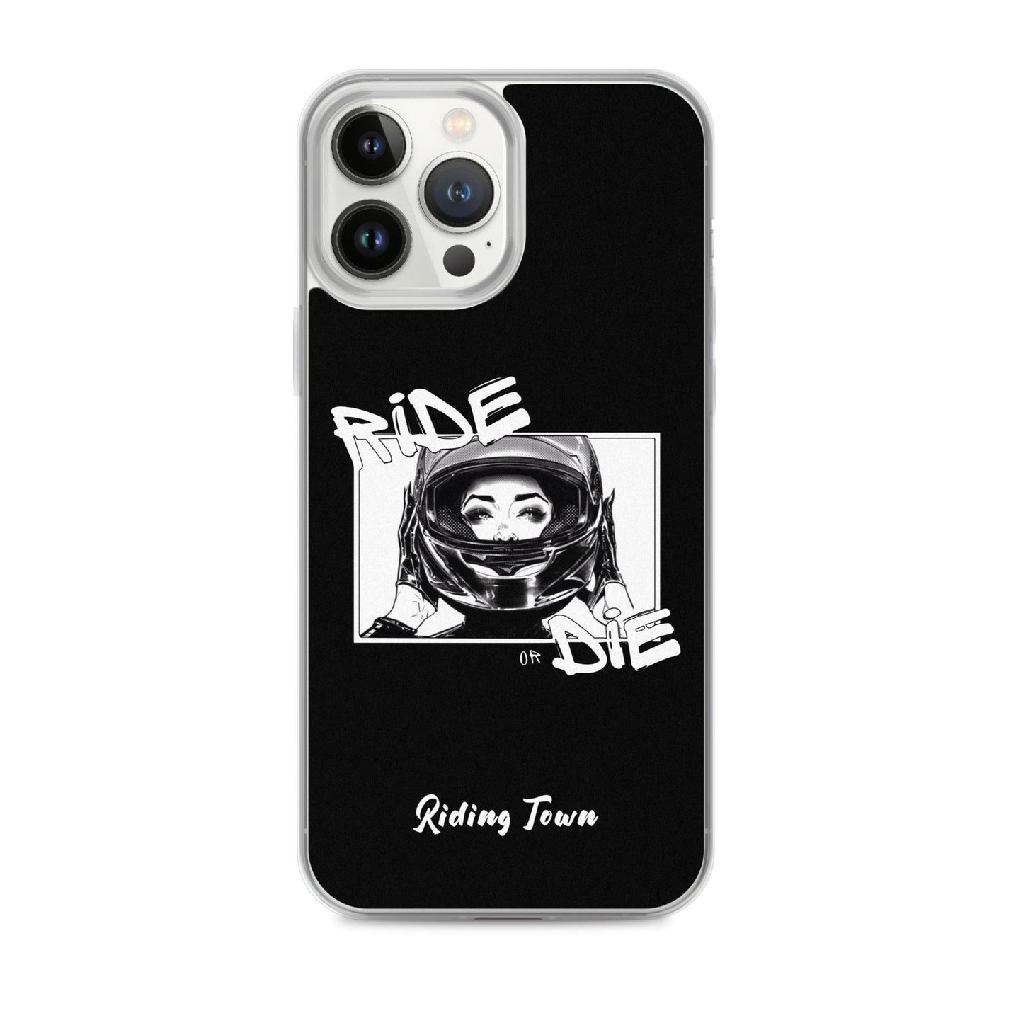 Coque iPhone® - FATALEYES - Noire - Riding Town