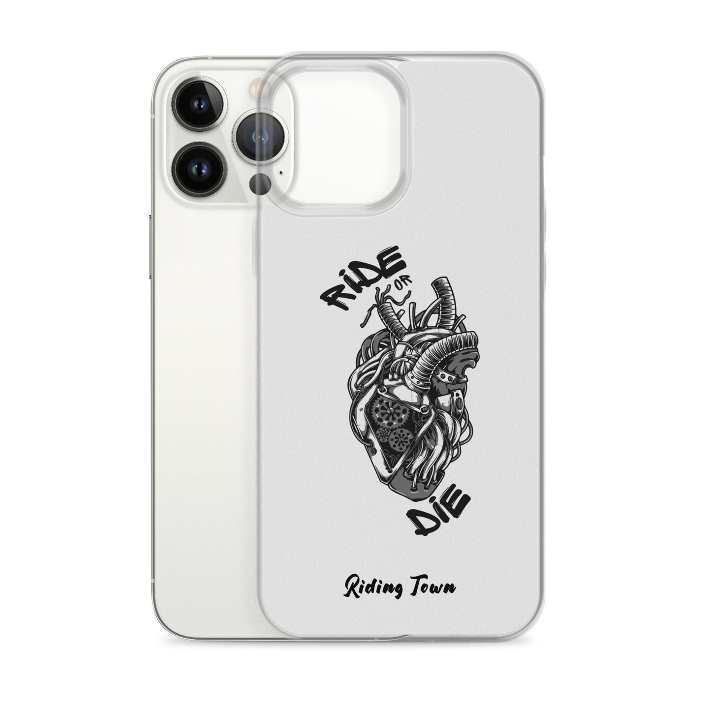 Coque Iphone® - MACHINEHEART - Blanche - Riding Town