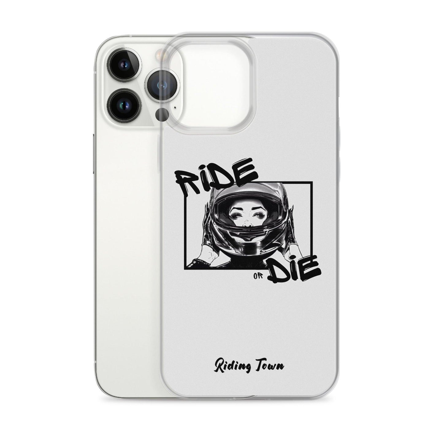 Coque iPhone® - FATALEYES - Blanche - Riding Town