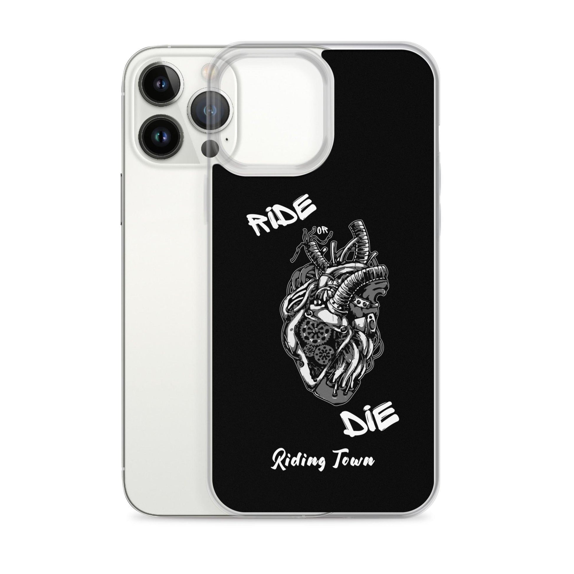 Coque Iphone® - MACHINEHEART - Noire - Riding Town