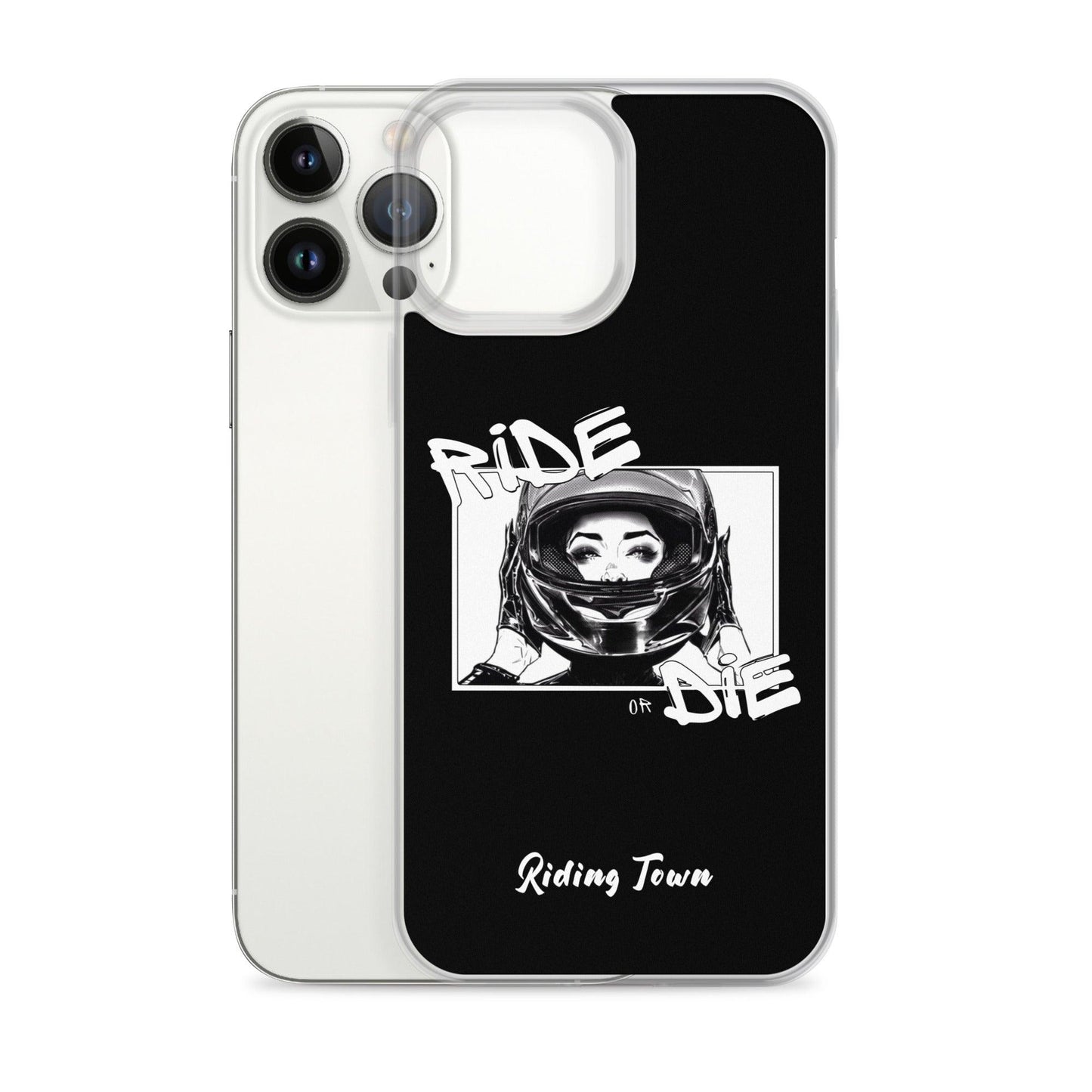 Coque iPhone® - FATALEYES - Noire - Riding Town