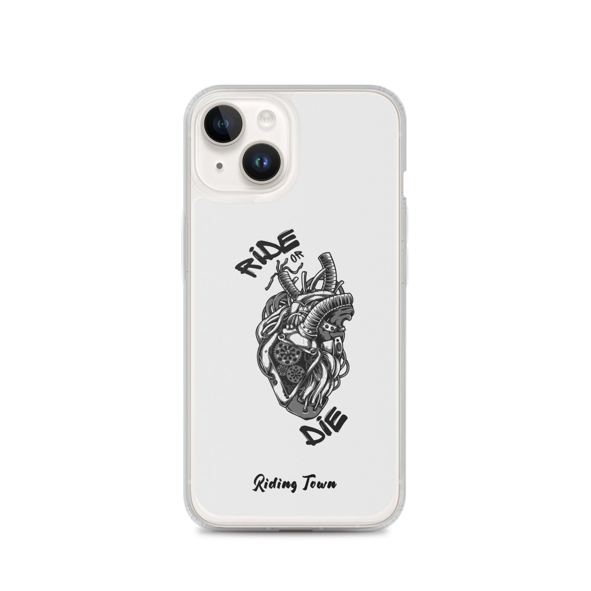 Coque Iphone® - MACHINEHEART - Blanche - Riding Town