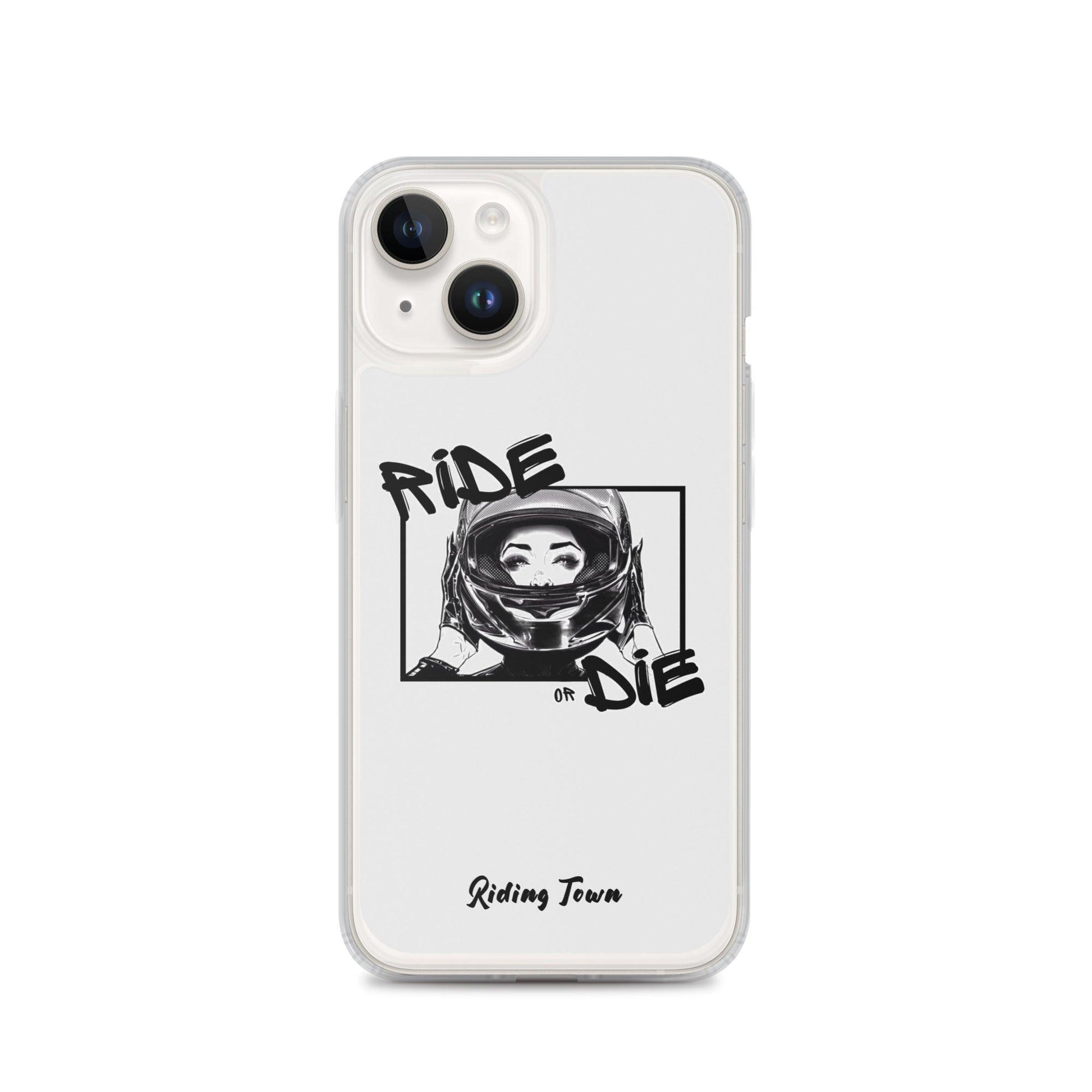 Coque iPhone® - FATALEYES - Blanche - Riding Town