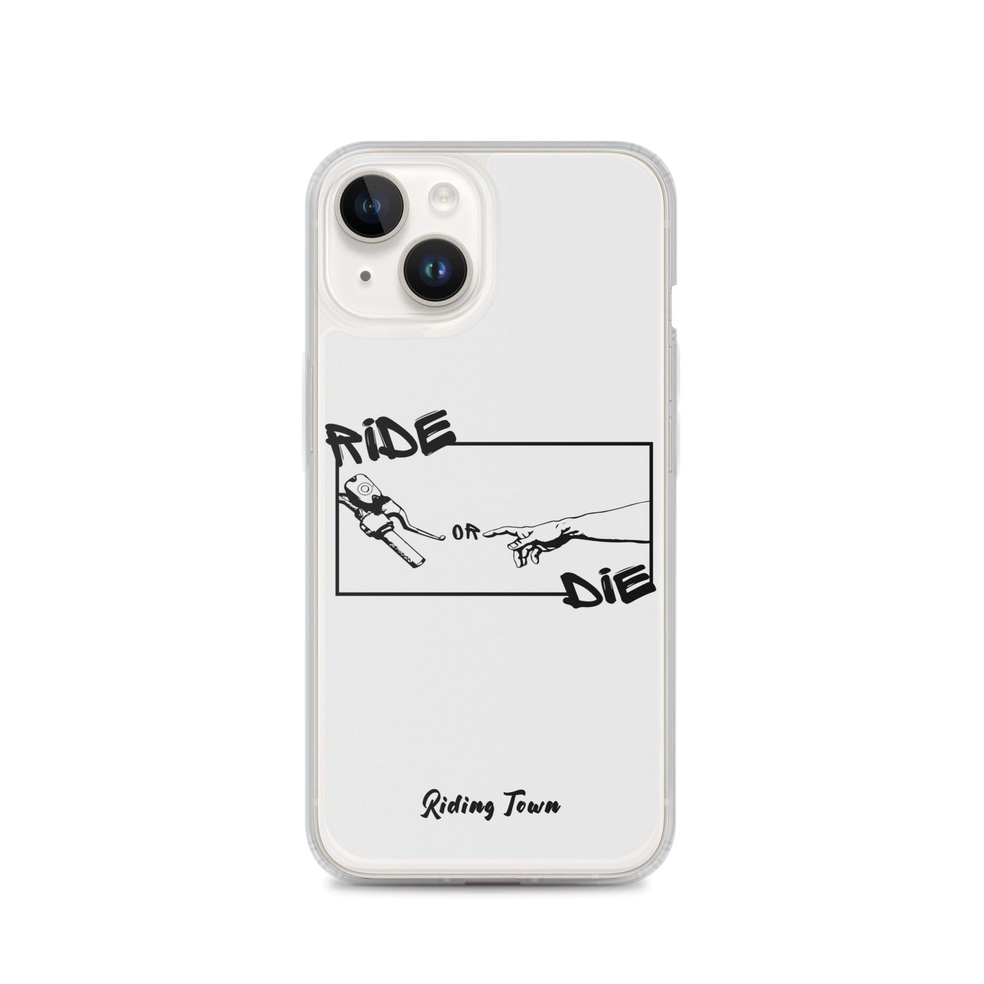 Coque iPhone® - SIXTINE - Blanche - Riding Town