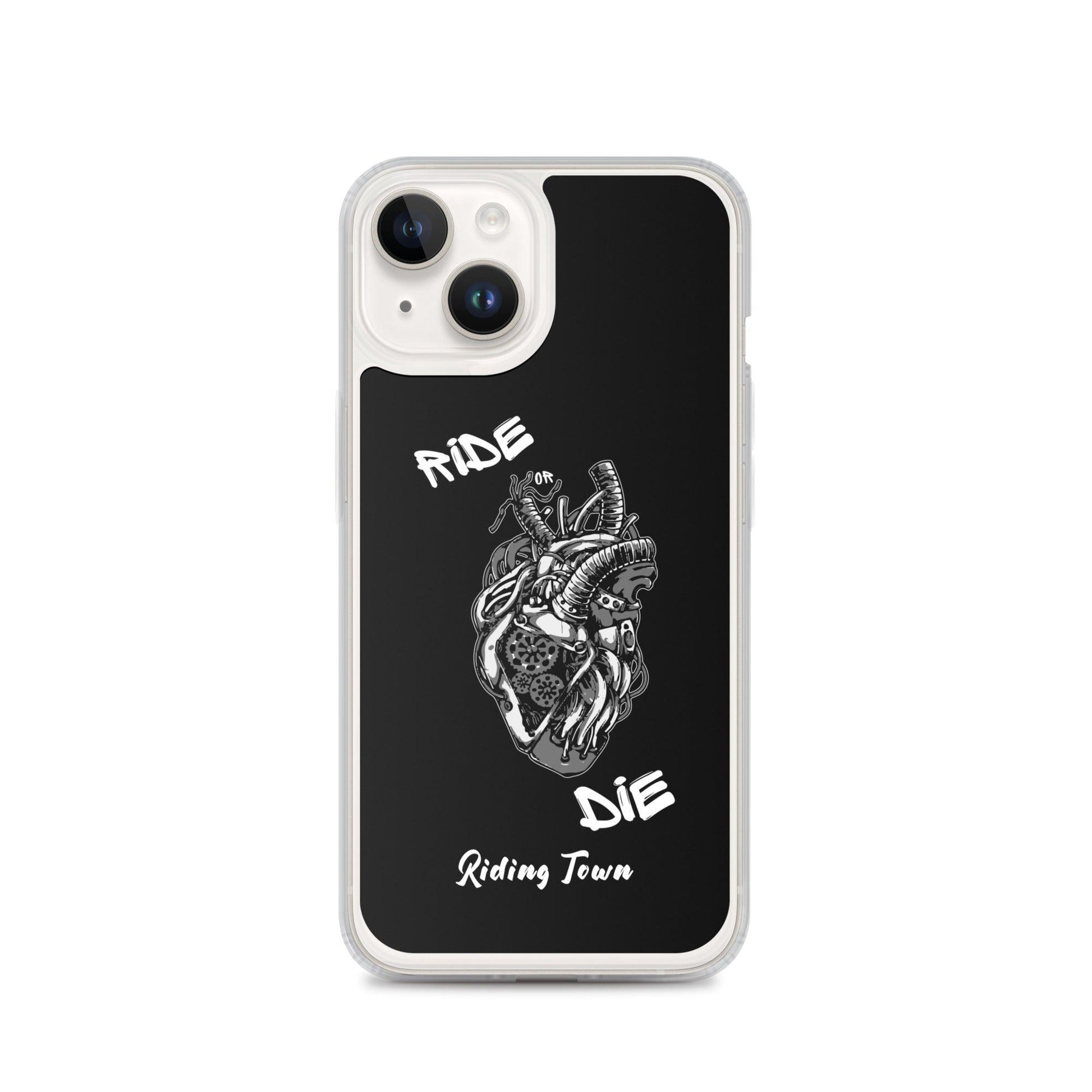 Coque Iphone® - MACHINEHEART - Noire - Riding Town