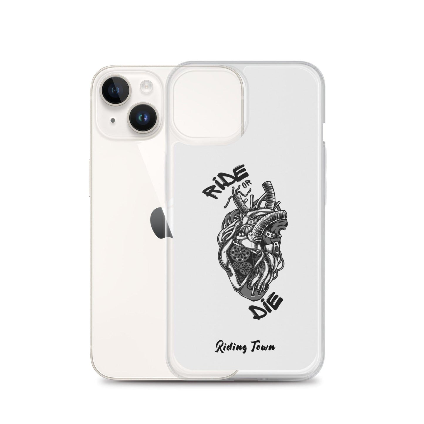 Coque Iphone® - MACHINEHEART - Blanche - Riding Town