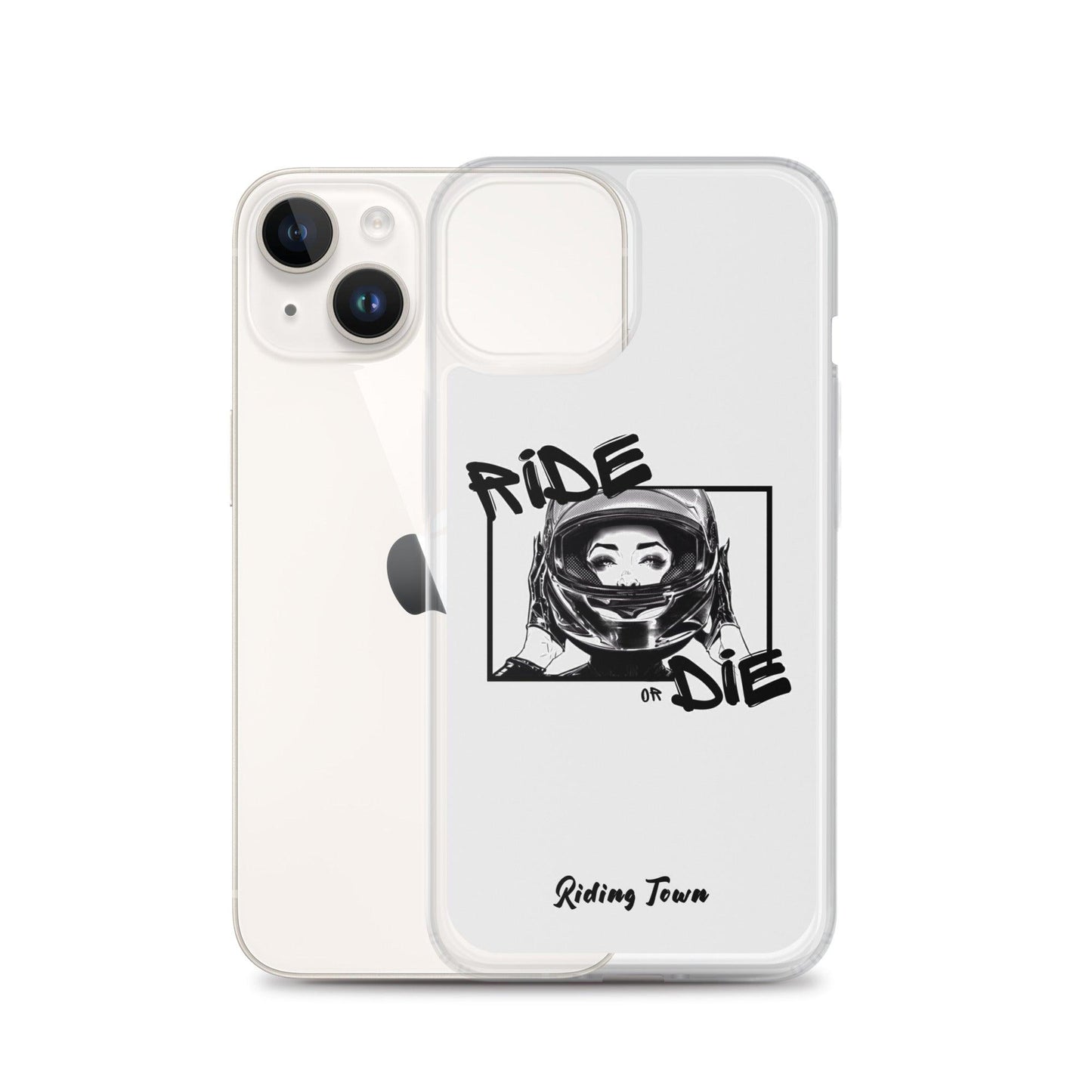 Coque iPhone® - FATALEYES - Blanche - Riding Town