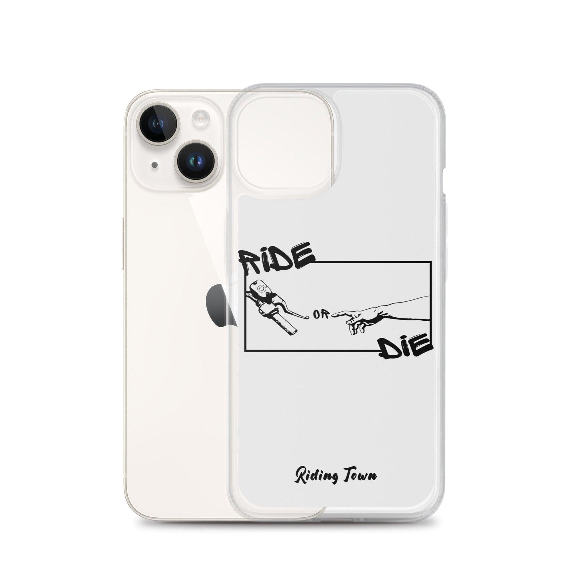 Coque iPhone® - SIXTINE - Blanche - Riding Town