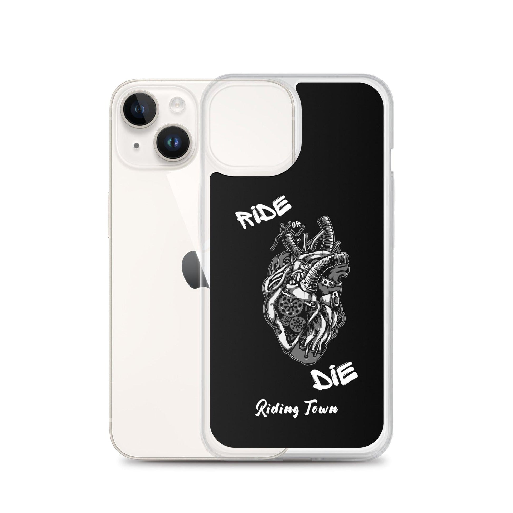 Coque Iphone® - MACHINEHEART - Noire - Riding Town