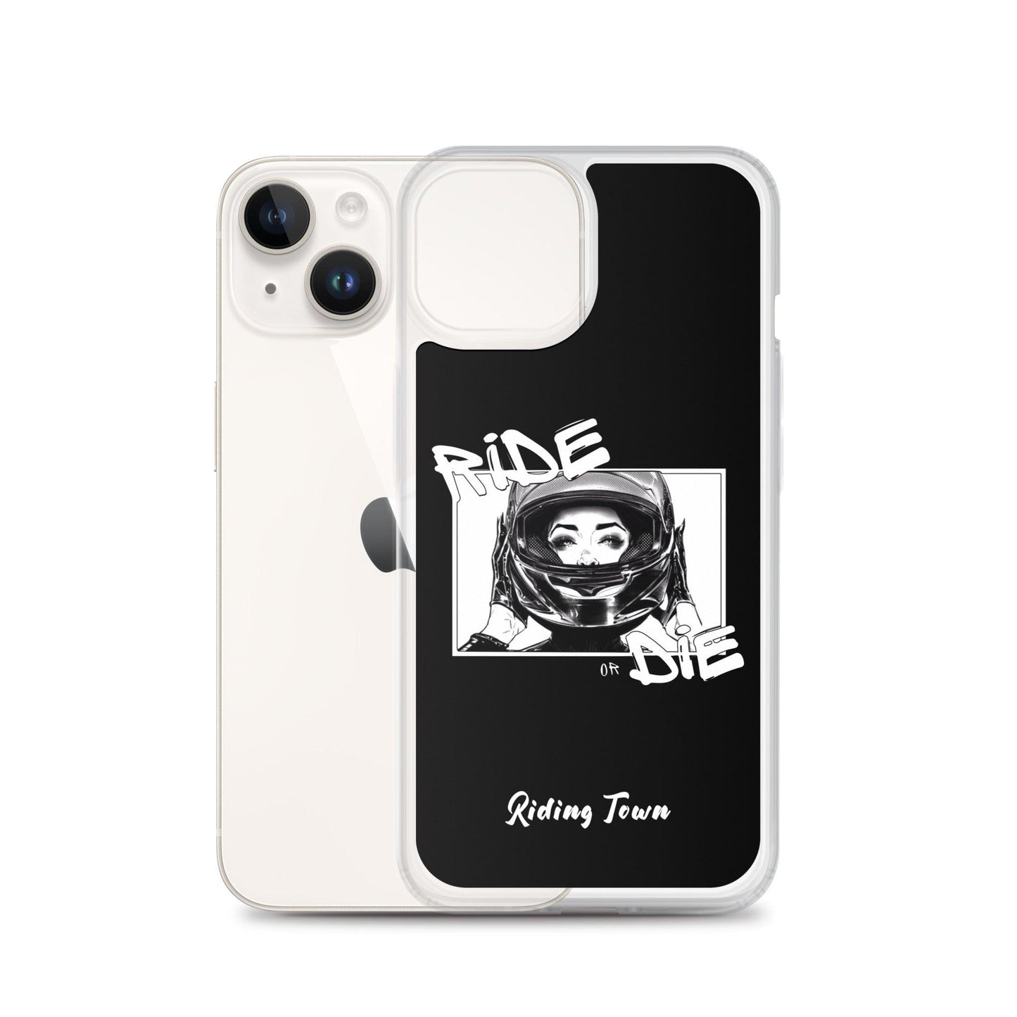 Coque iPhone® - FATALEYES - Noire - Riding Town