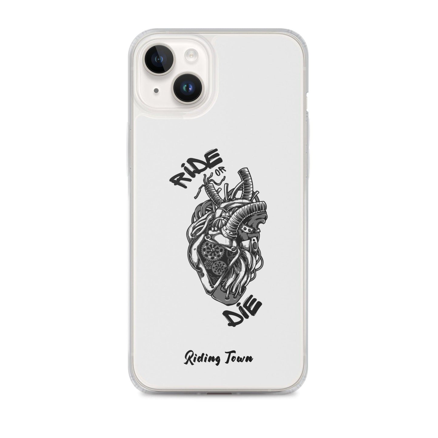 Coque Iphone® - MACHINEHEART - Blanche - Riding Town