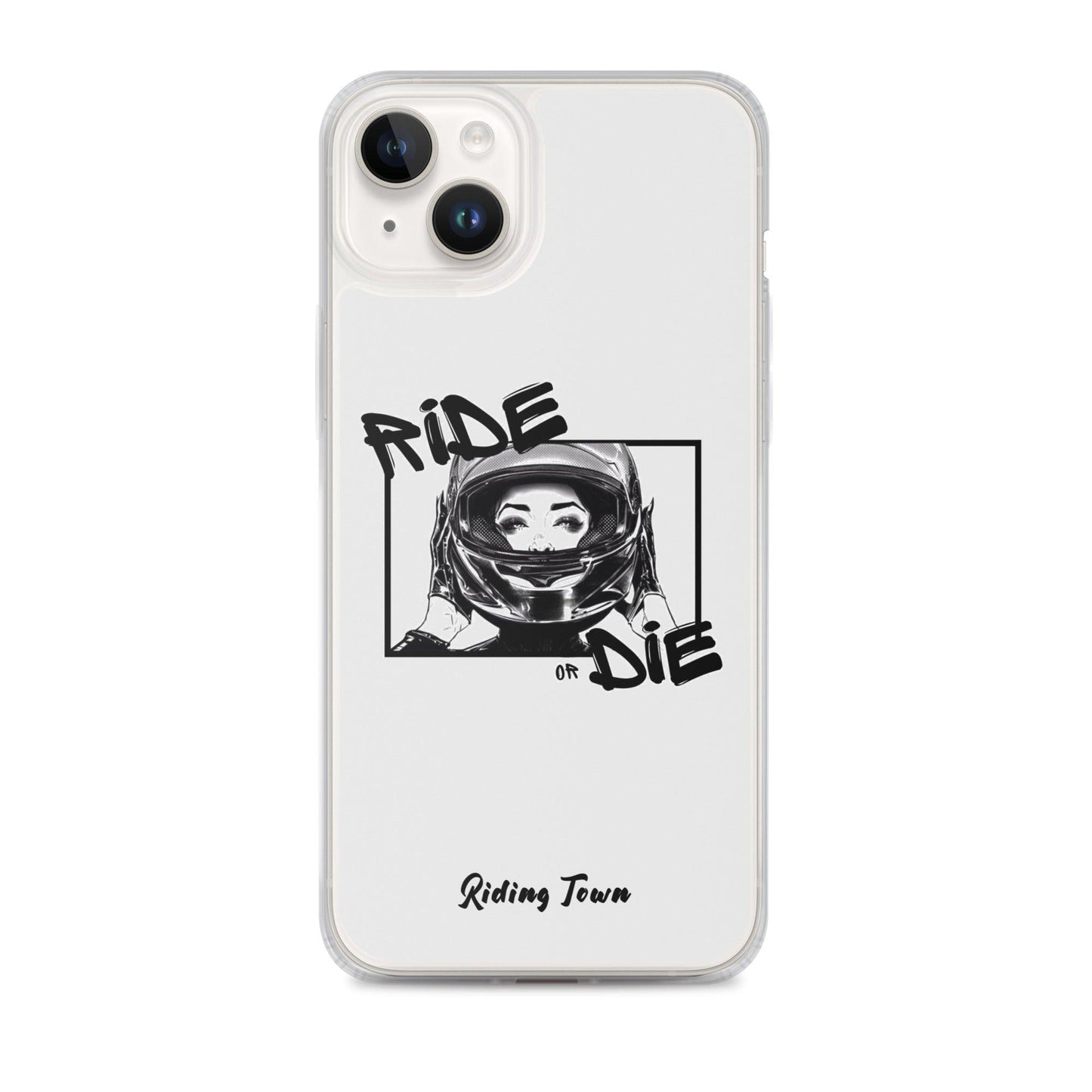 Coque iPhone® - FATALEYES - Blanche - Riding Town