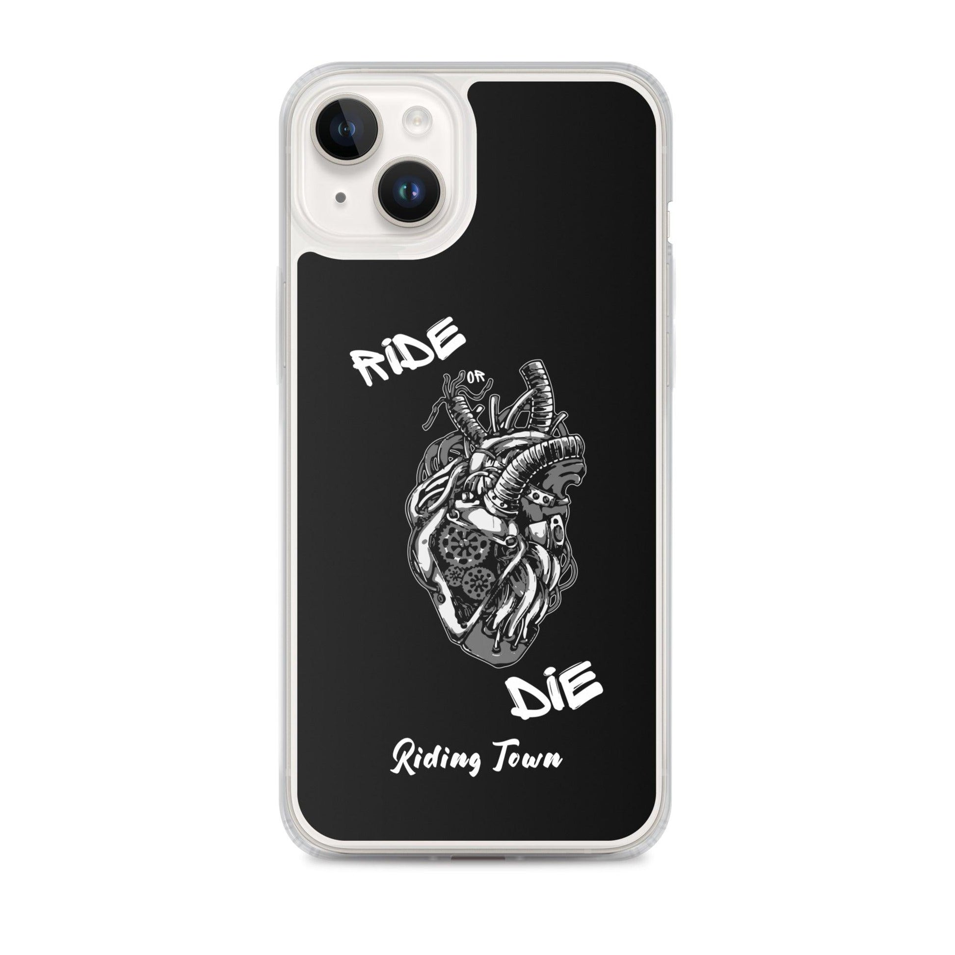 Coque Iphone® - MACHINEHEART - Noire - Riding Town