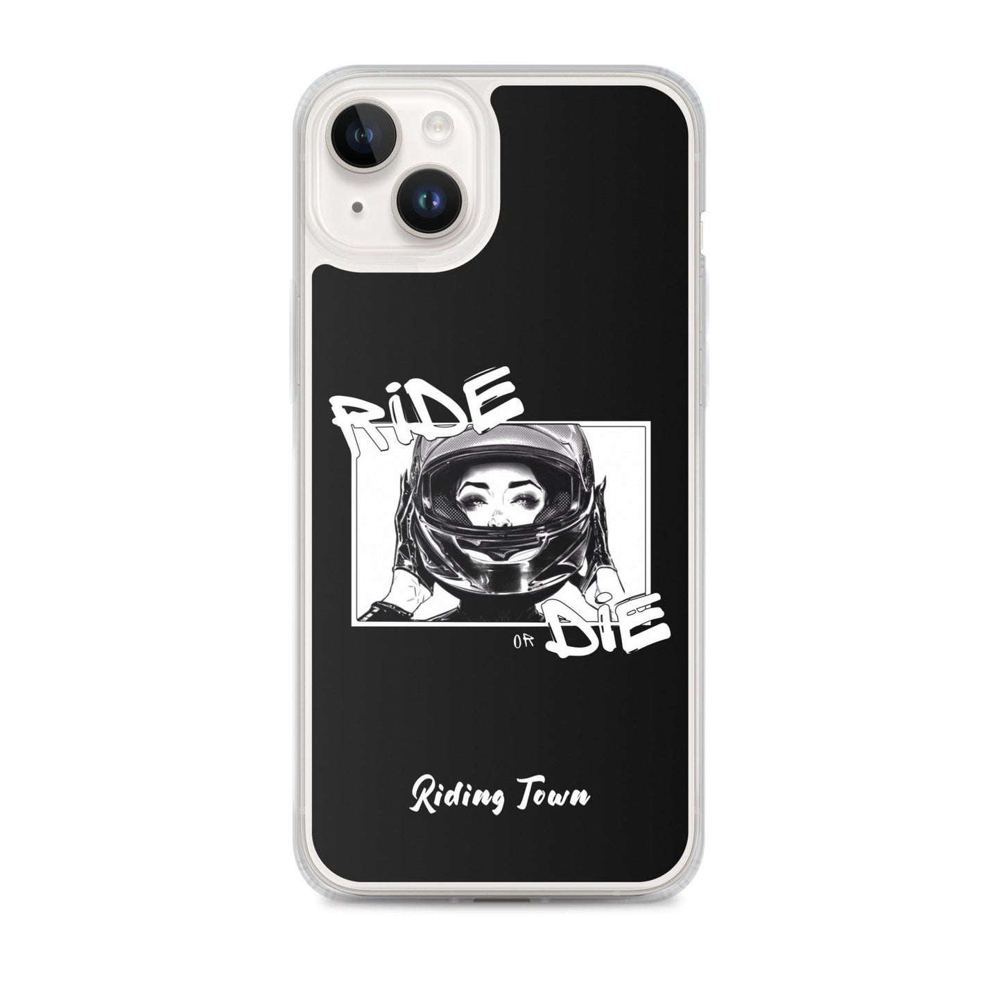 Coque iPhone® - FATALEYES - Noire - Riding Town