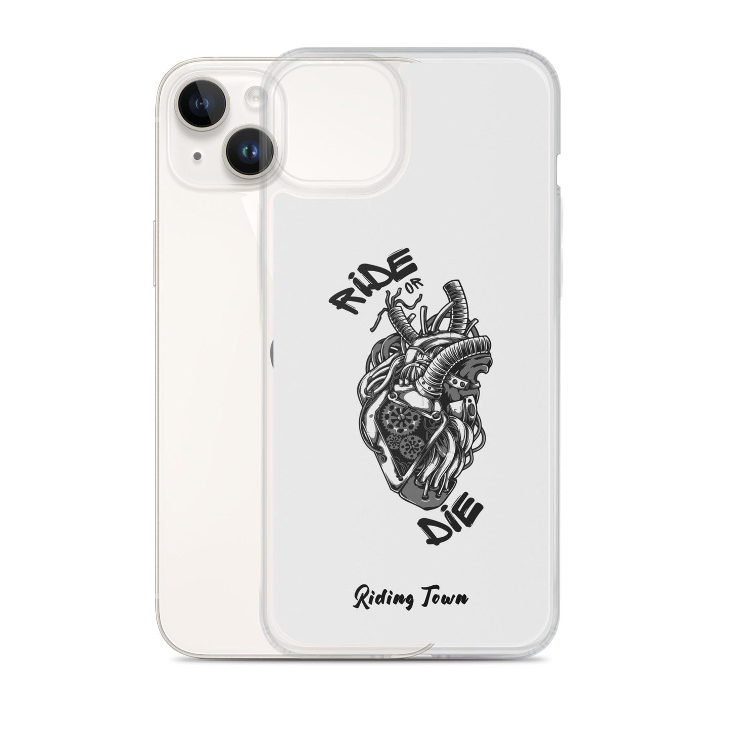 Coque Iphone® - MACHINEHEART - Blanche - Riding Town