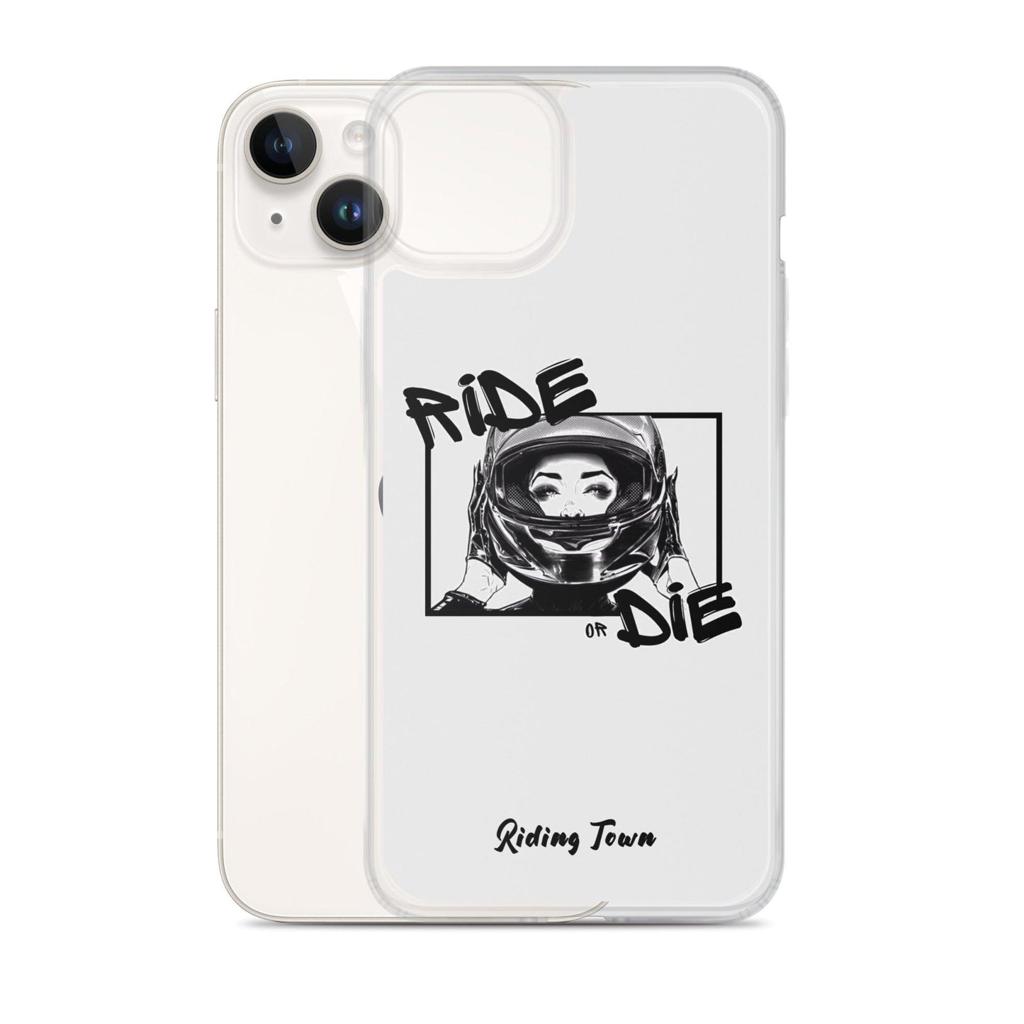 Coque iPhone® - FATALEYES - Blanche - Riding Town