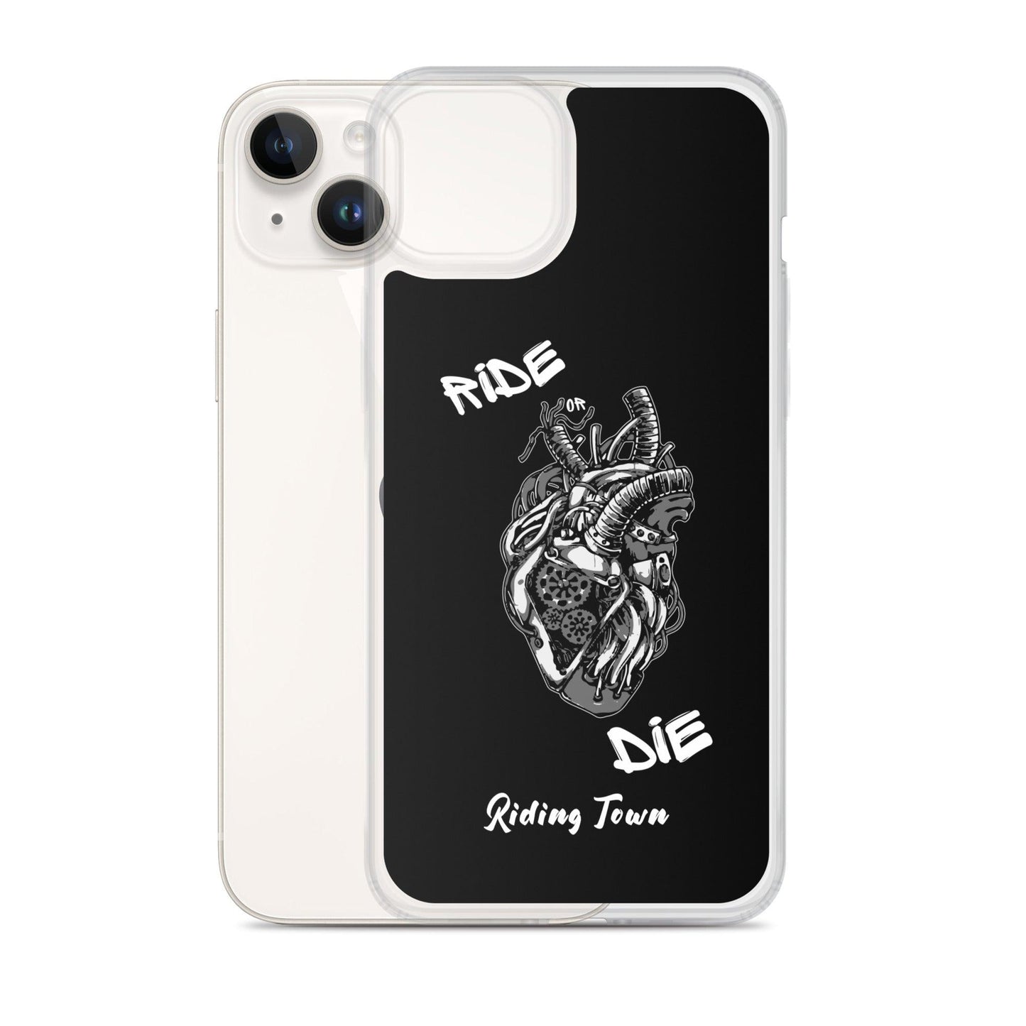 Coque Iphone® - MACHINEHEART - Noire - Riding Town