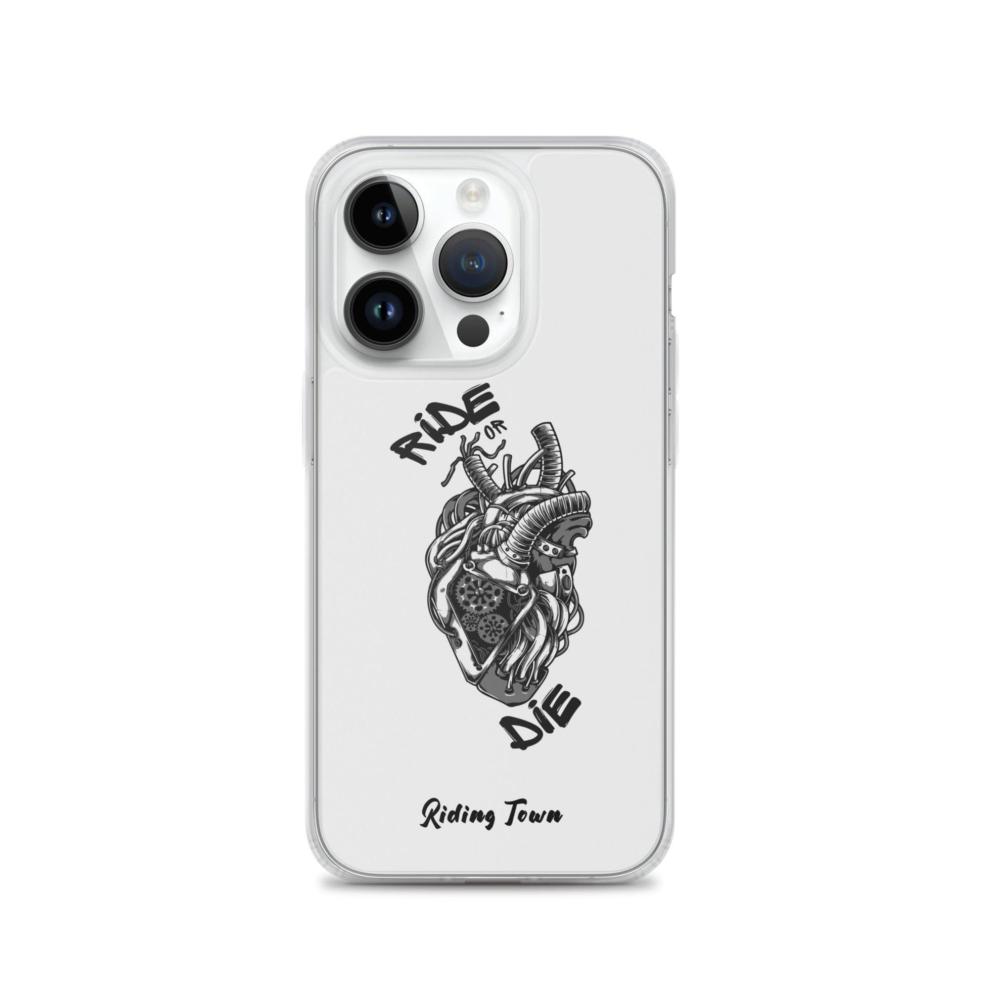 Coque Iphone® - MACHINEHEART - Blanche - Riding Town