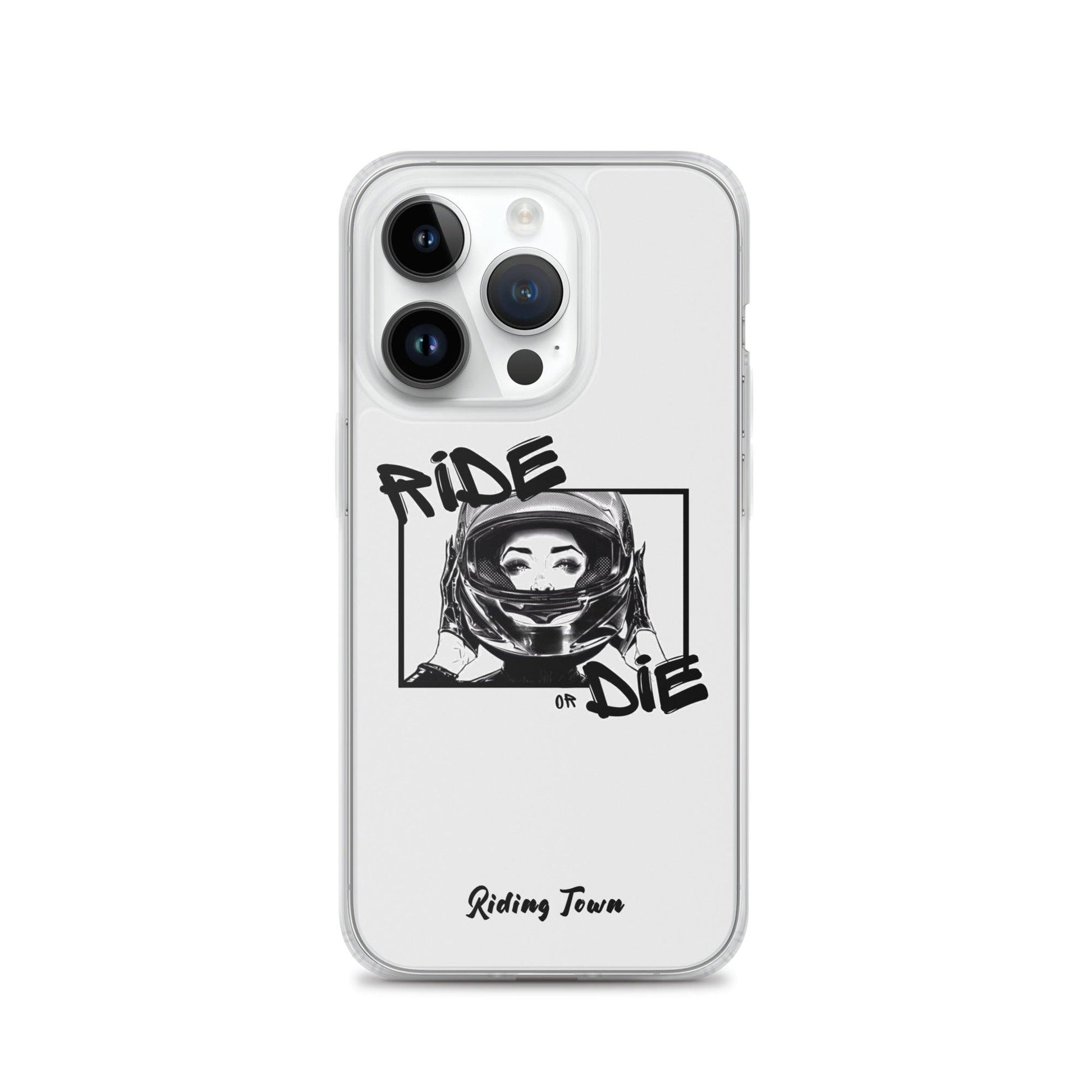 Coque iPhone® - FATALEYES - Blanche - Riding Town