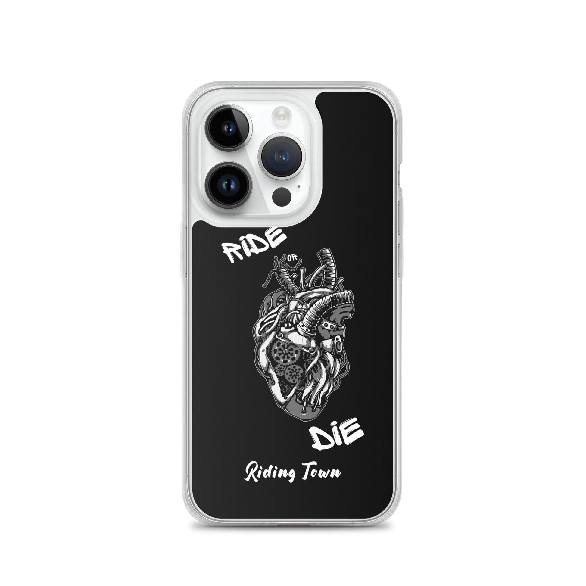 Coque Iphone® - MACHINEHEART - Noire - Riding Town