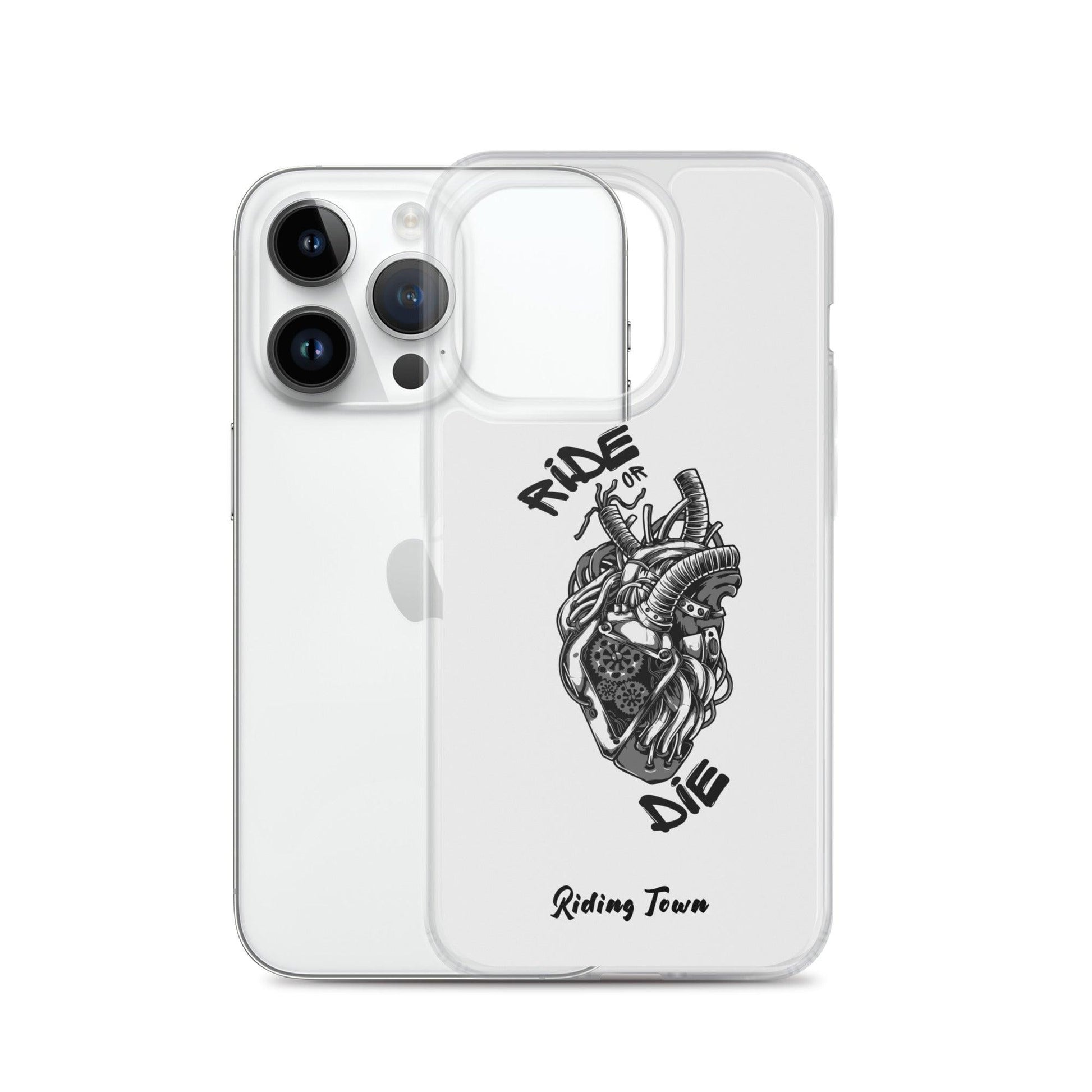 Coque Iphone® - MACHINEHEART - Blanche - Riding Town