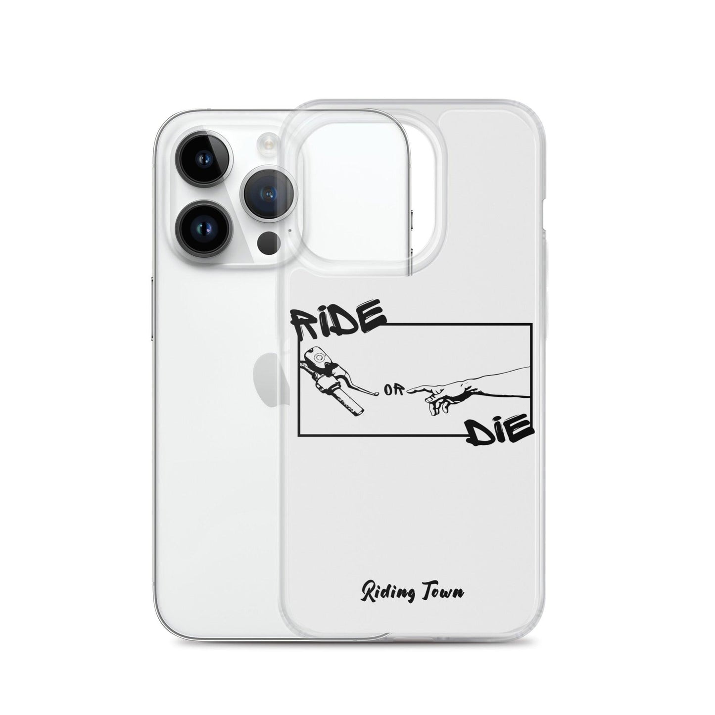 Coque iPhone® - SIXTINE - Blanche - Riding Town