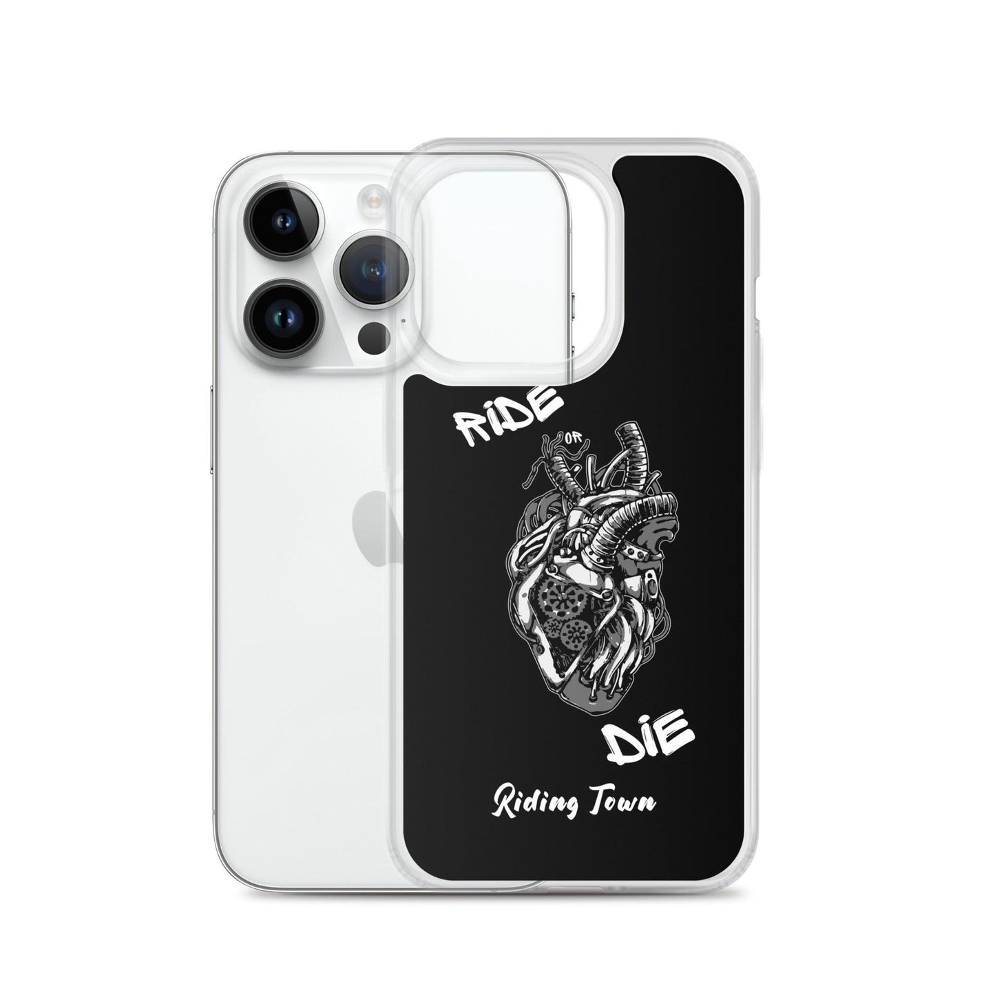 Coque Iphone® - MACHINEHEART - Noire - Riding Town