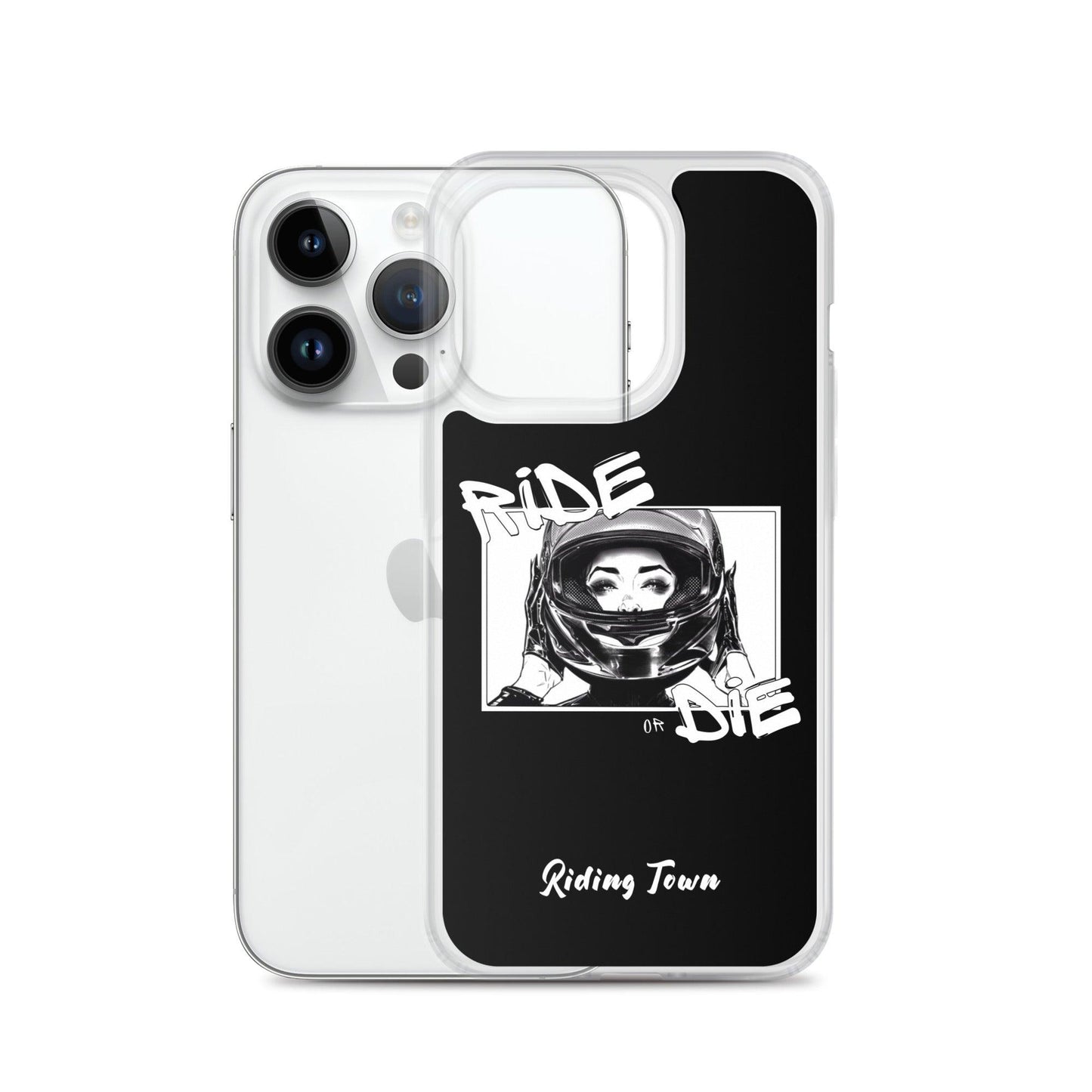 Coque iPhone® - FATALEYES - Noire - Riding Town