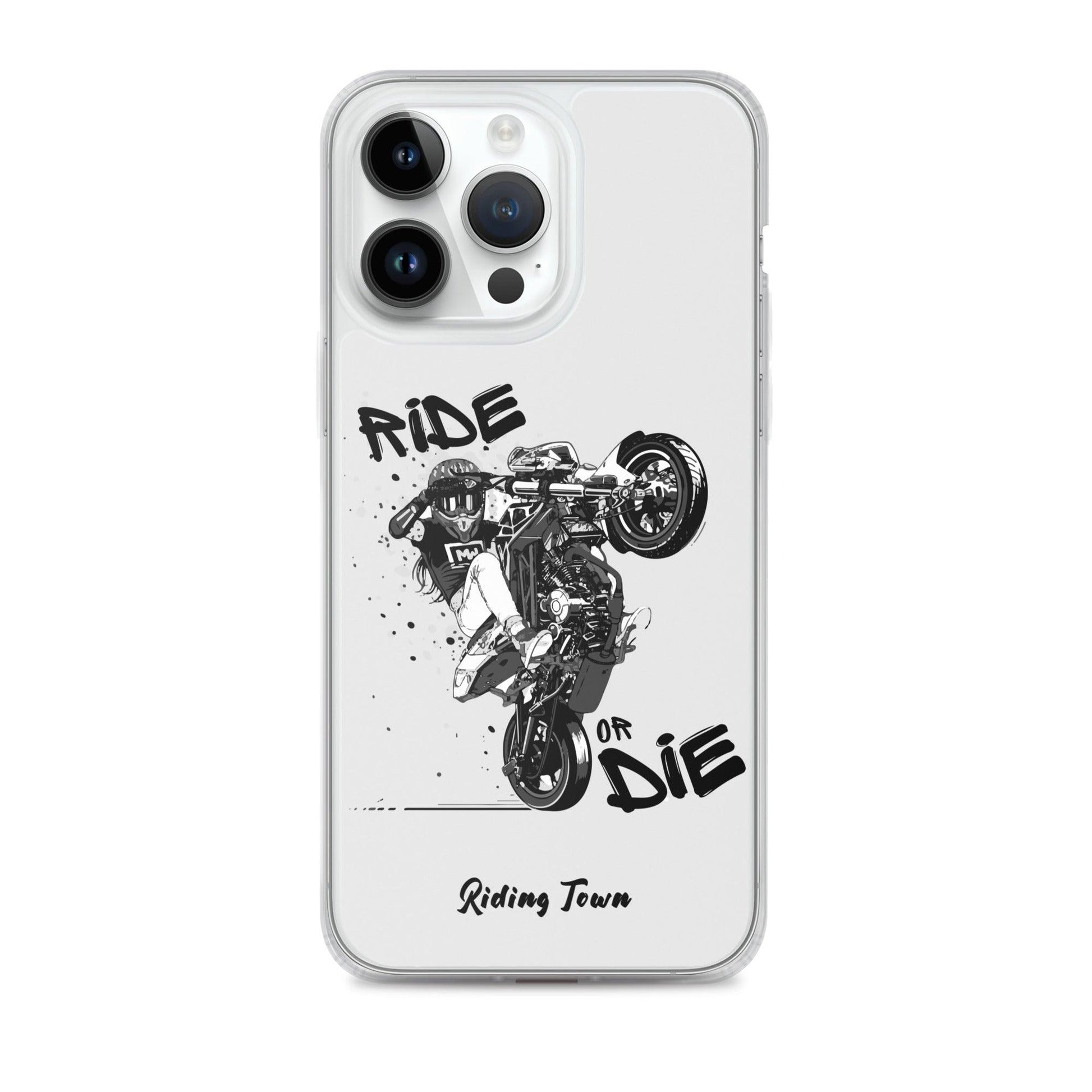 Coque Iphone® - SUPERMOTGIRL - Blanche - Riding Town