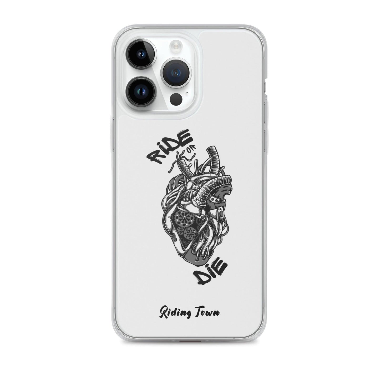 Coque Iphone® - MACHINEHEART - Blanche - Riding Town