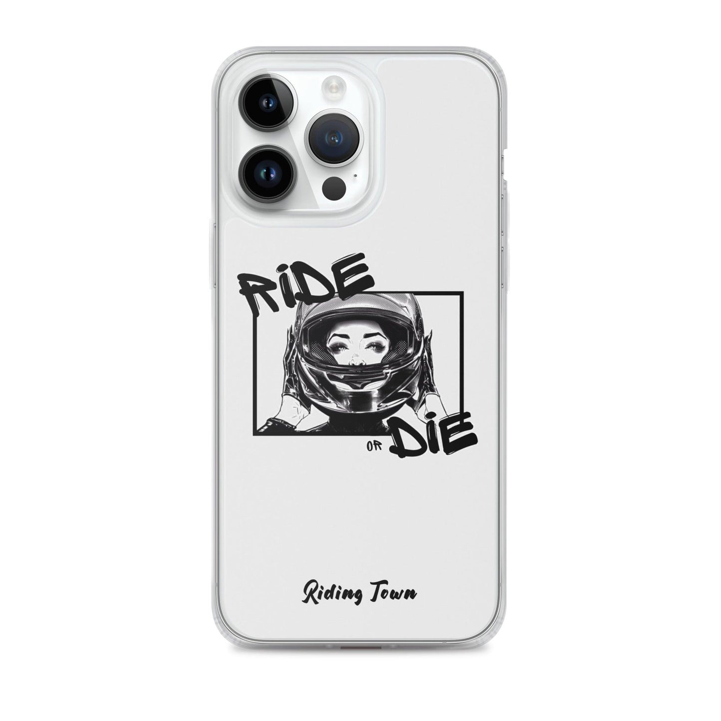 Coque iPhone® - FATALEYES - Blanche - Riding Town