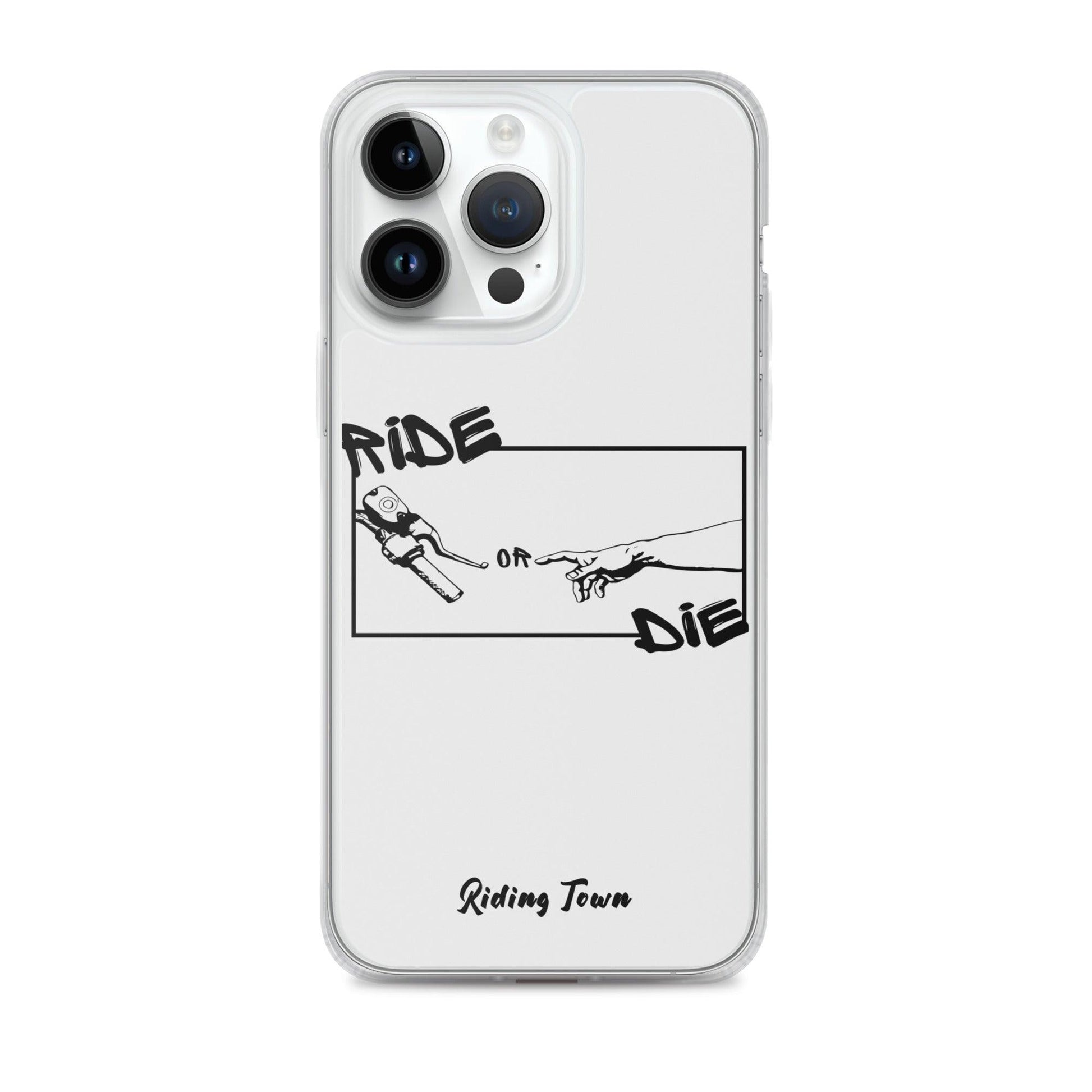 Coque iPhone® - SIXTINE - Blanche - Riding Town