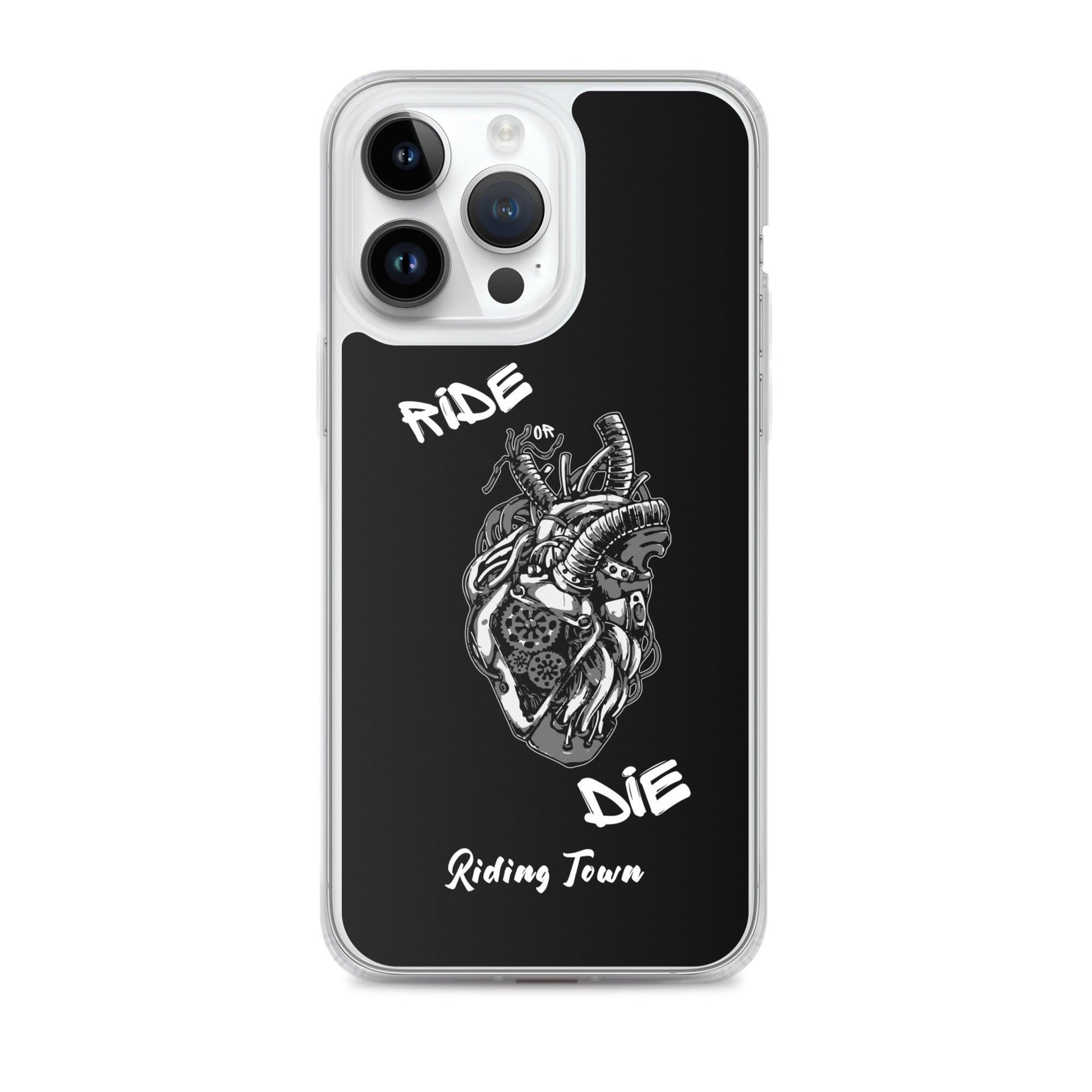 Coque Iphone® - MACHINEHEART - Noire - Riding Town