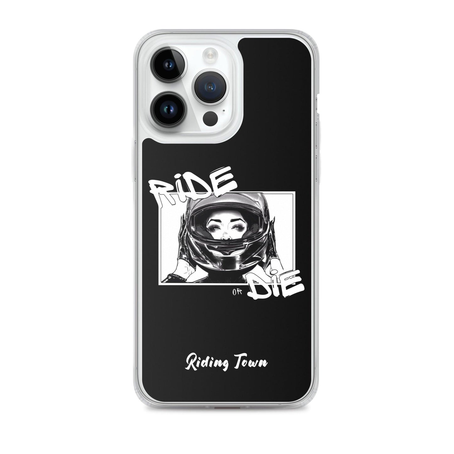 Coque iPhone® - FATALEYES - Noire - Riding Town