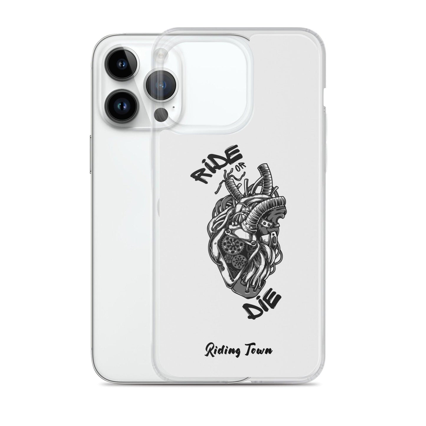 Coque Iphone® - MACHINEHEART - Blanche - Riding Town