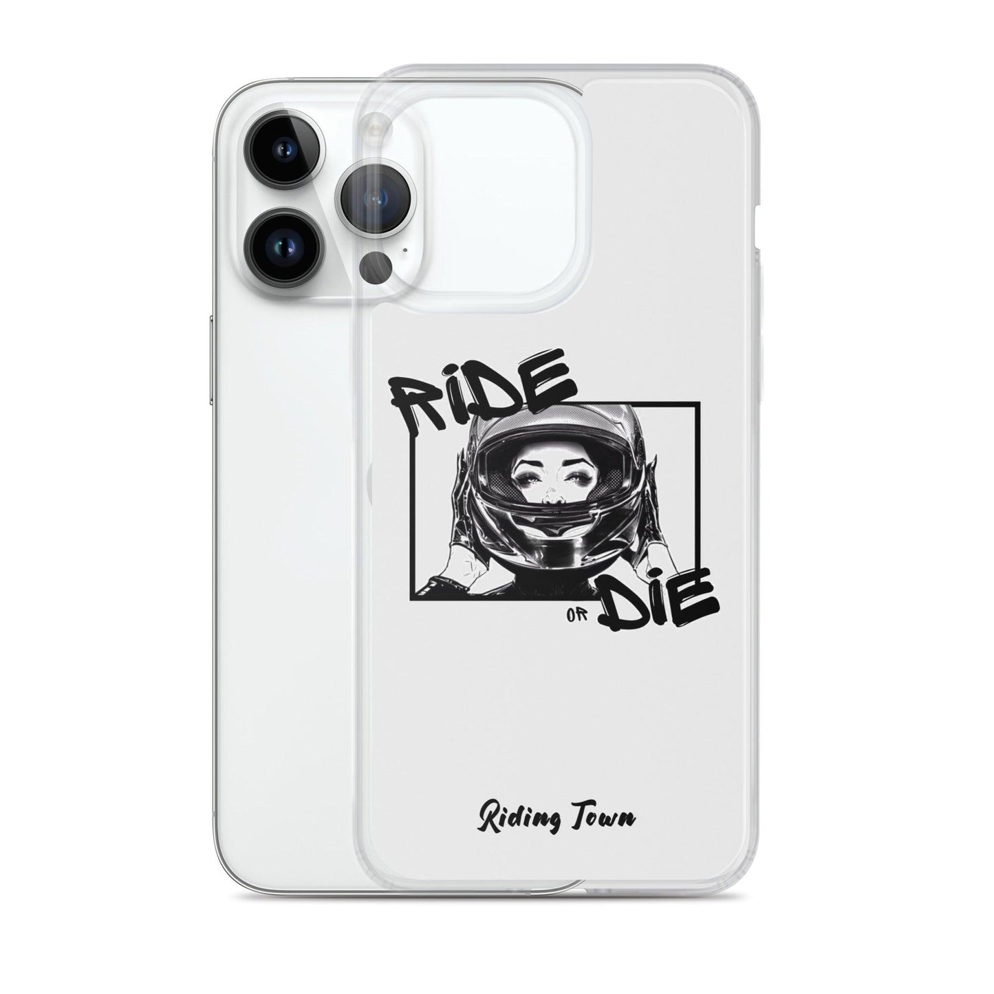 Coque iPhone® - FATALEYES - Blanche - Riding Town