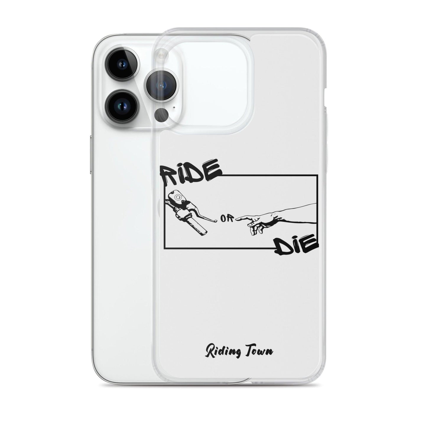 Coque iPhone® - SIXTINE - Blanche - Riding Town