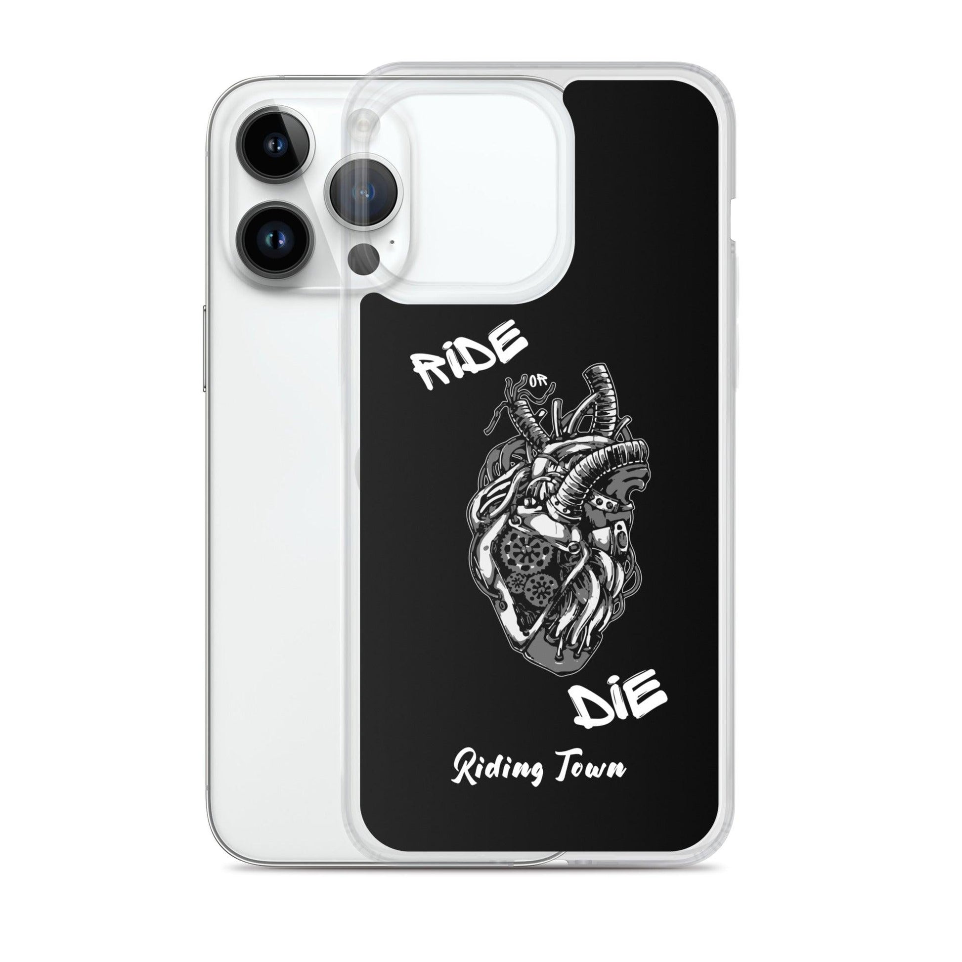 Coque Iphone® - MACHINEHEART - Noire - Riding Town