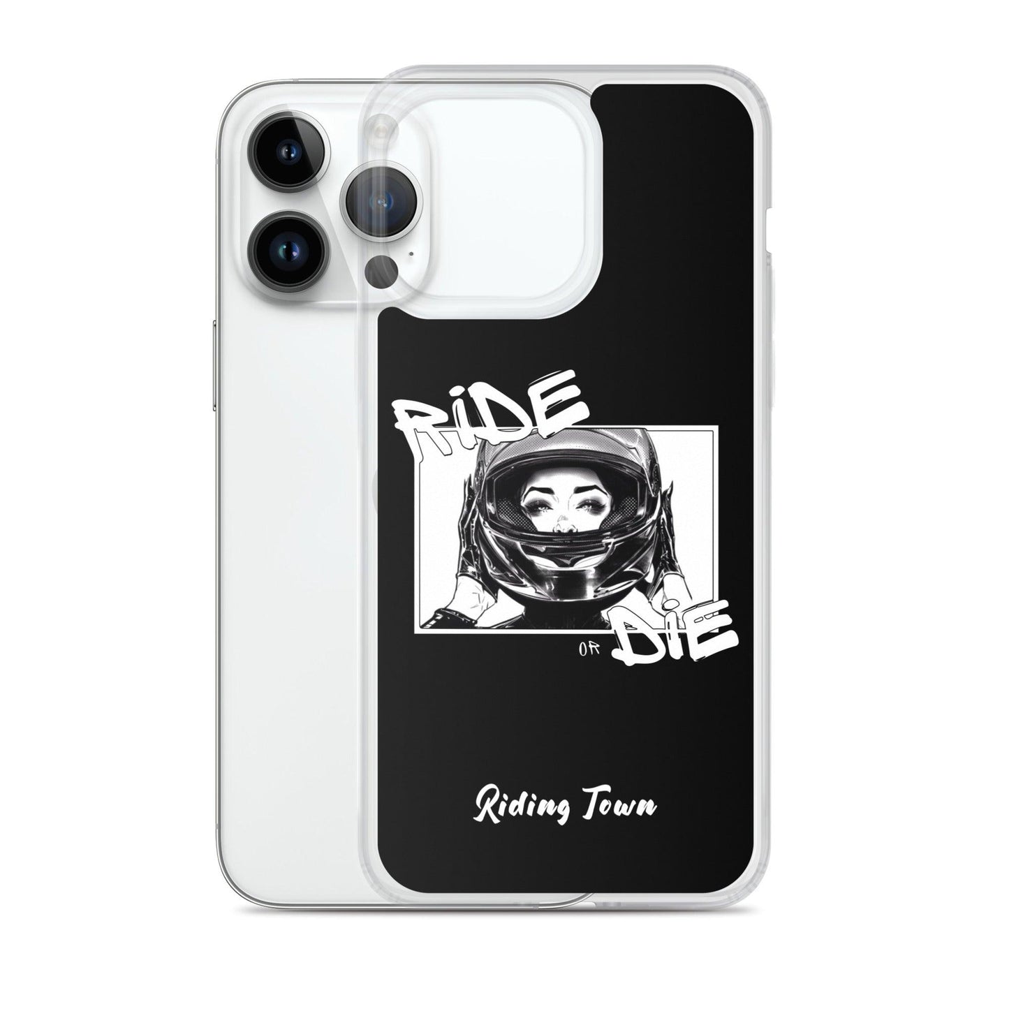 Coque iPhone® - FATALEYES - Noire - Riding Town