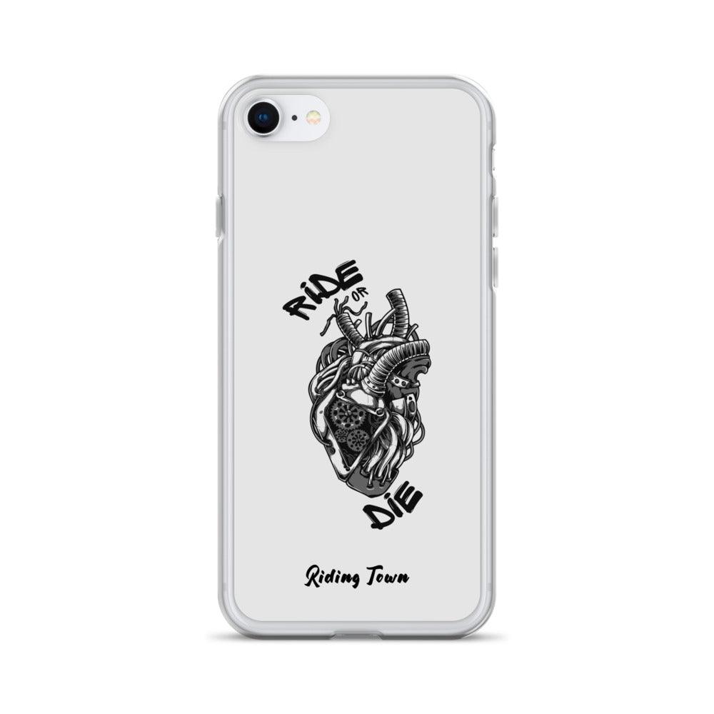 Coque Iphone® - MACHINEHEART - Blanche - Riding Town